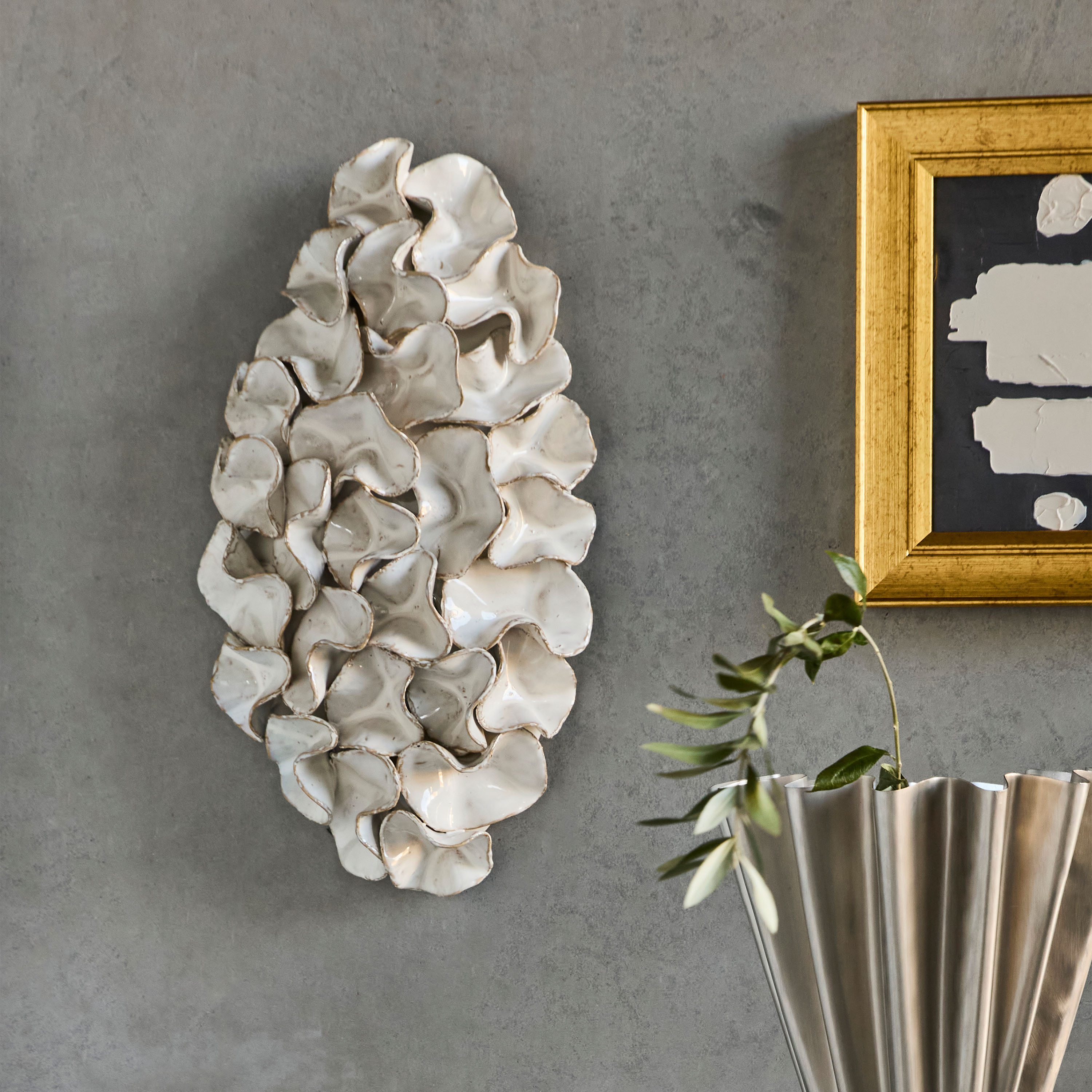 House Doctor Fold Seinätaide Off‑white 25x46