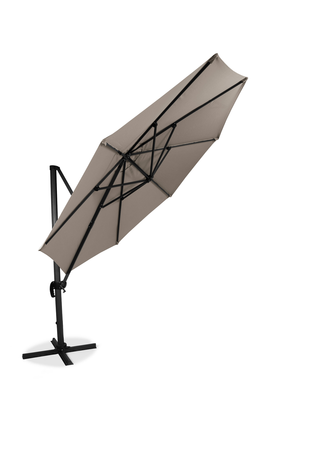 Hillerstorp Hengeparasoll Alu/Beige 300 cm