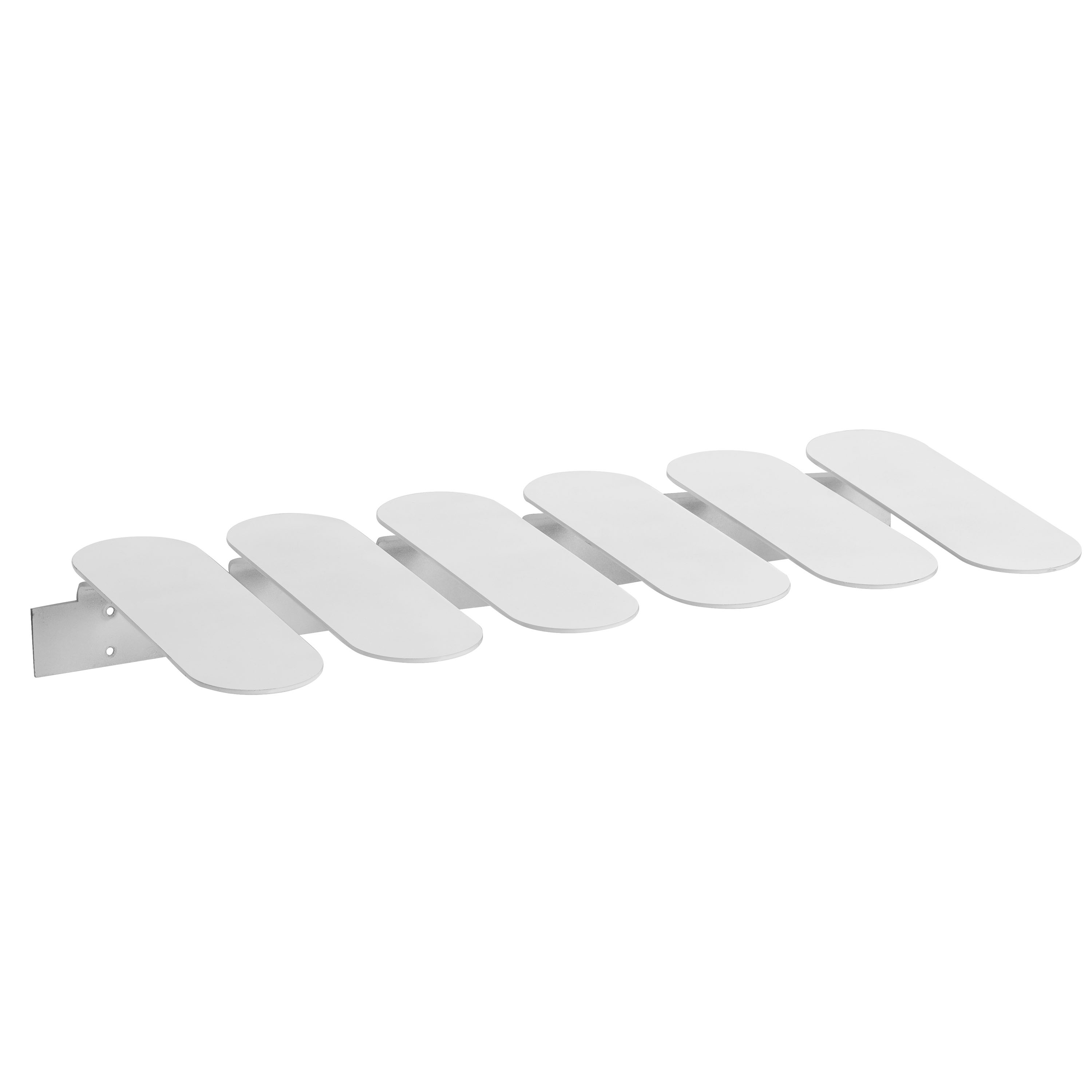 Step Shoe Rack White Large