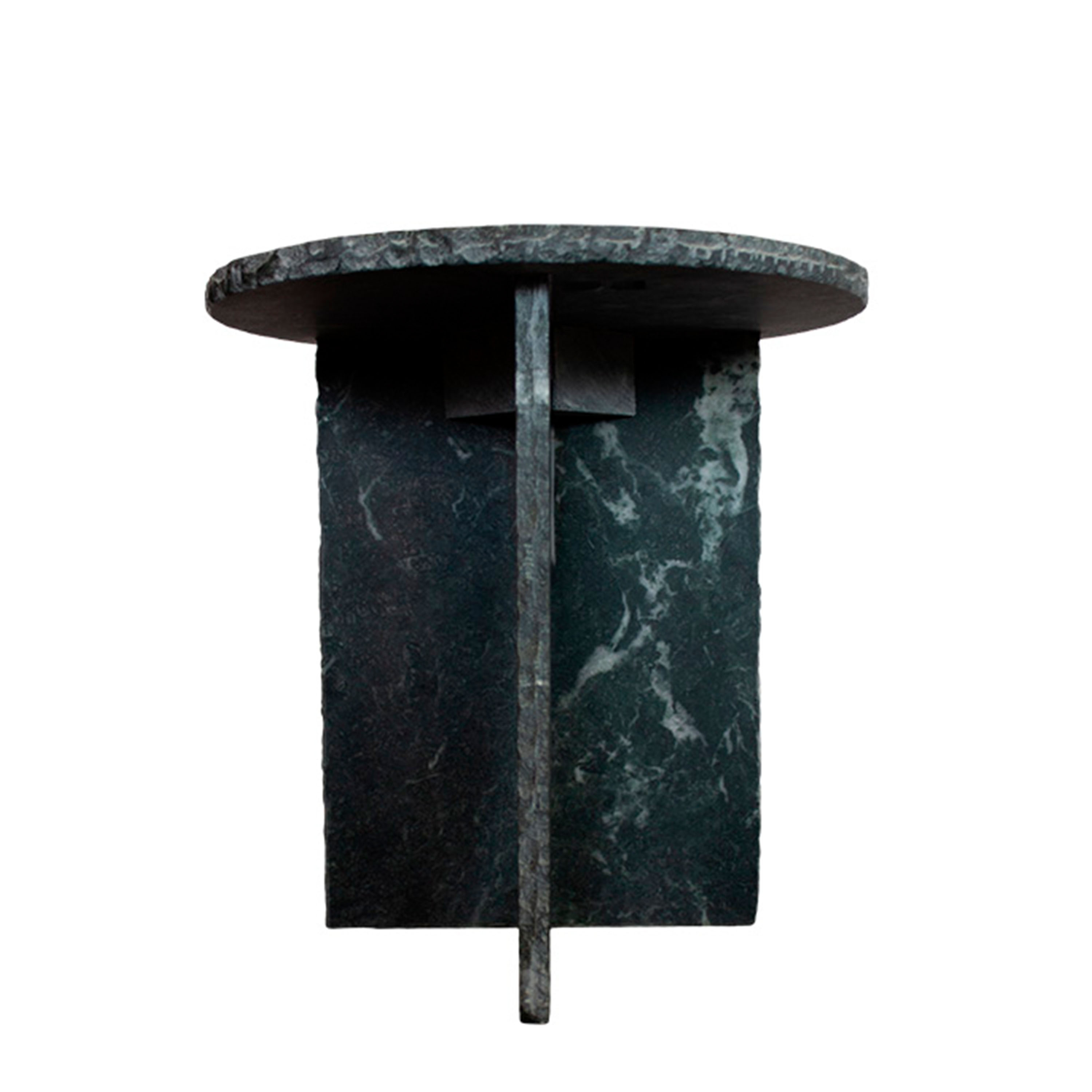 Muubs Verde Sidebord Green Marble Ø40