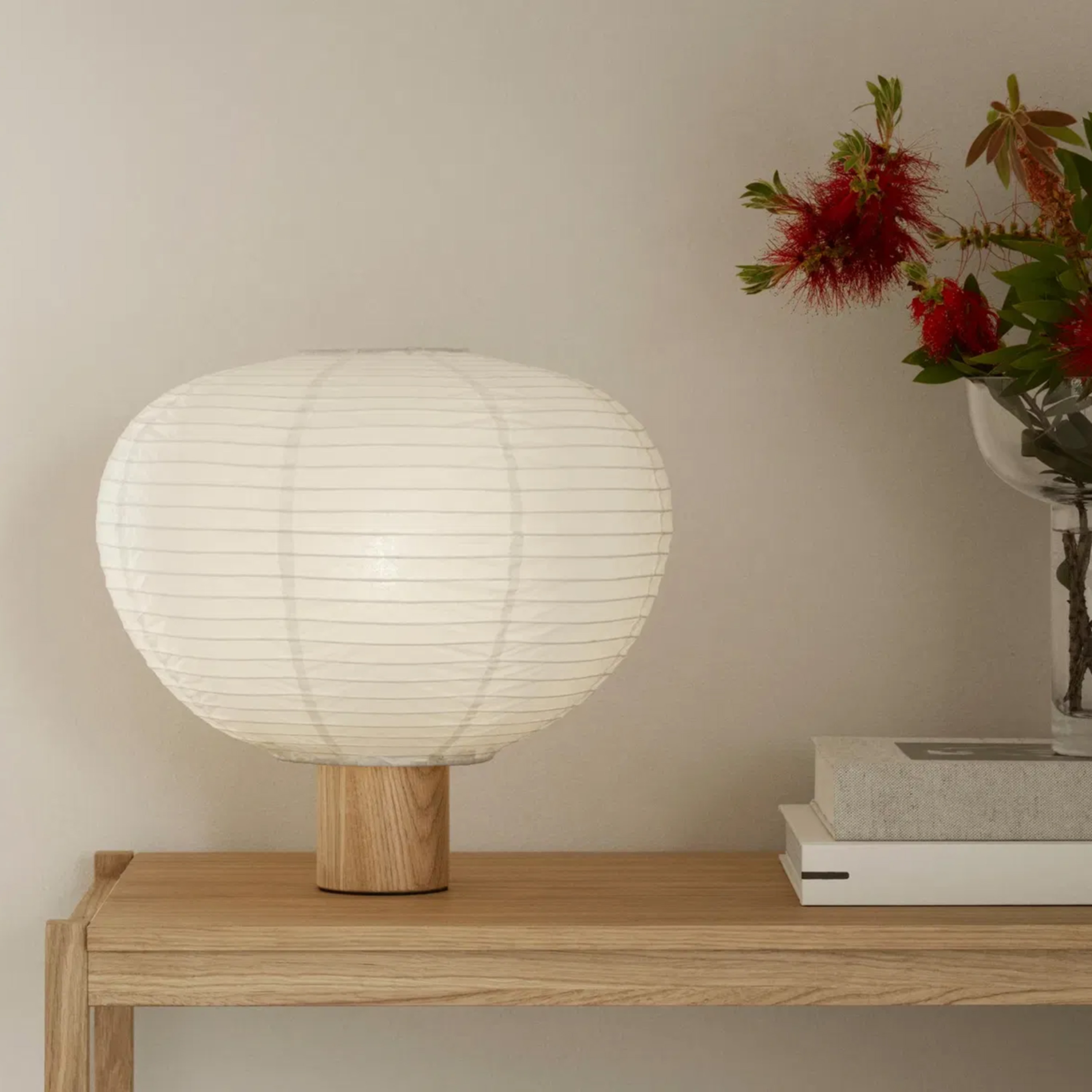 Blomus Kami Bordlampe Oak 32cm