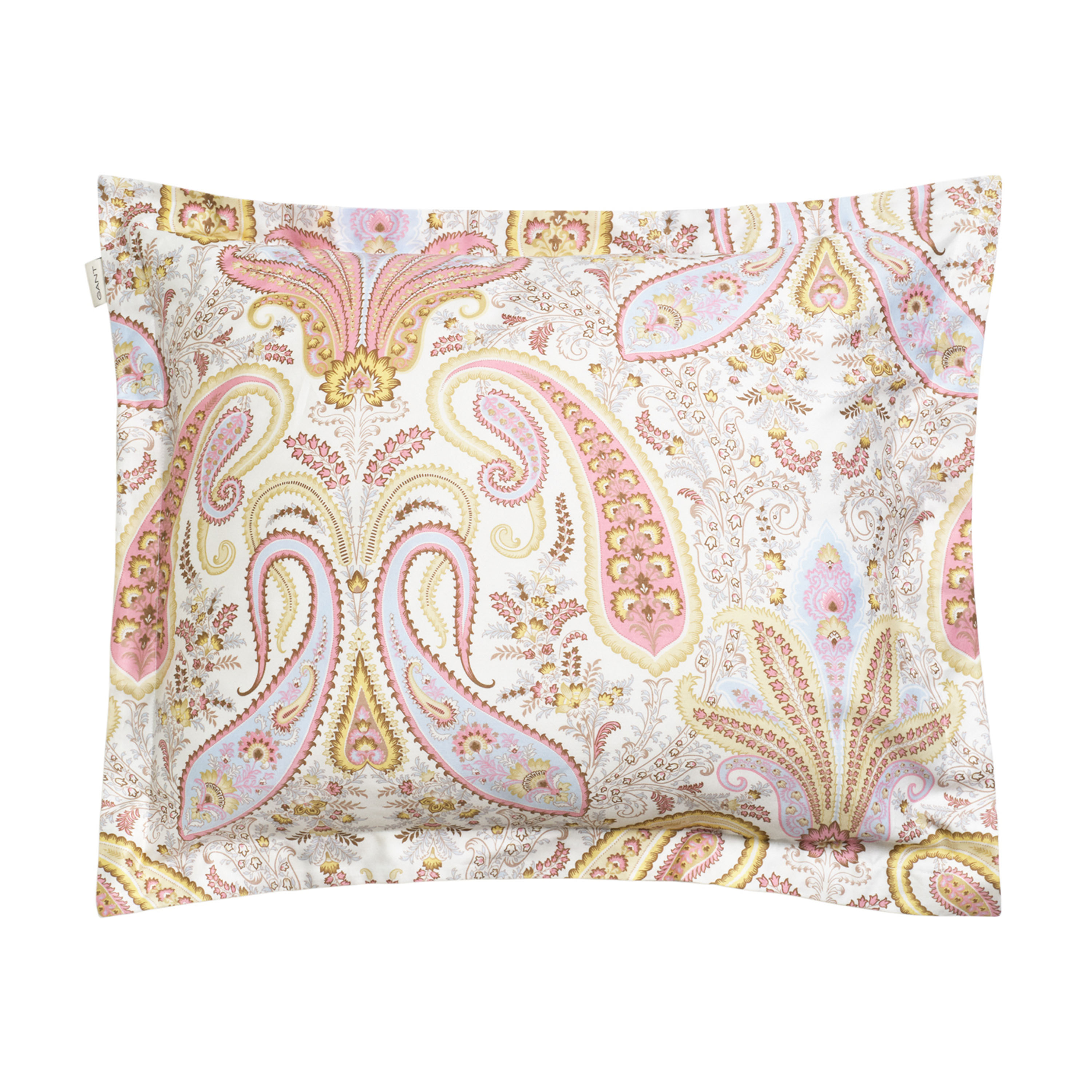 Key West Paisley Putetrekk Vanilla Yellow 50x60