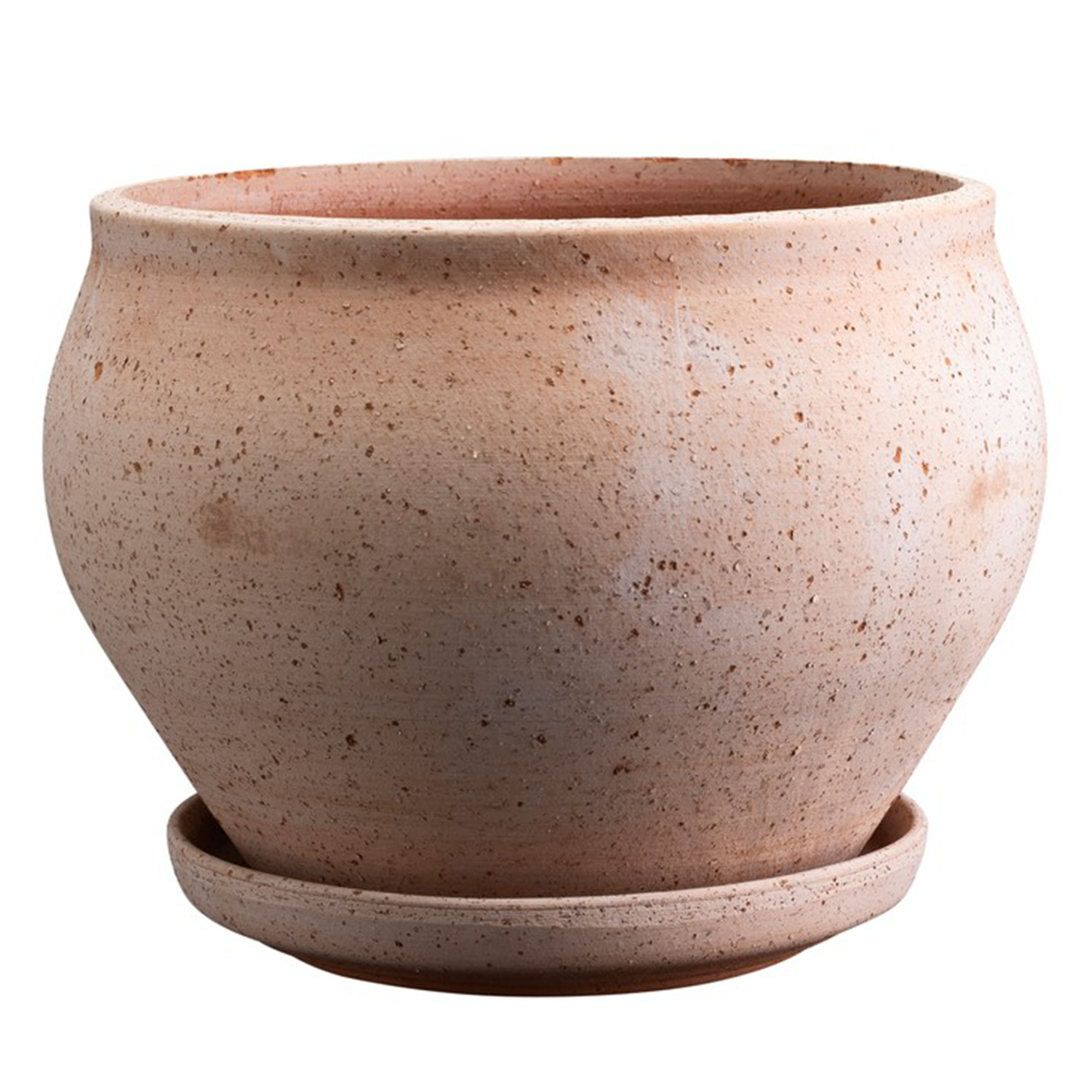 Delphi Ruukku aluslautasella Raw Rosa Low Ø24