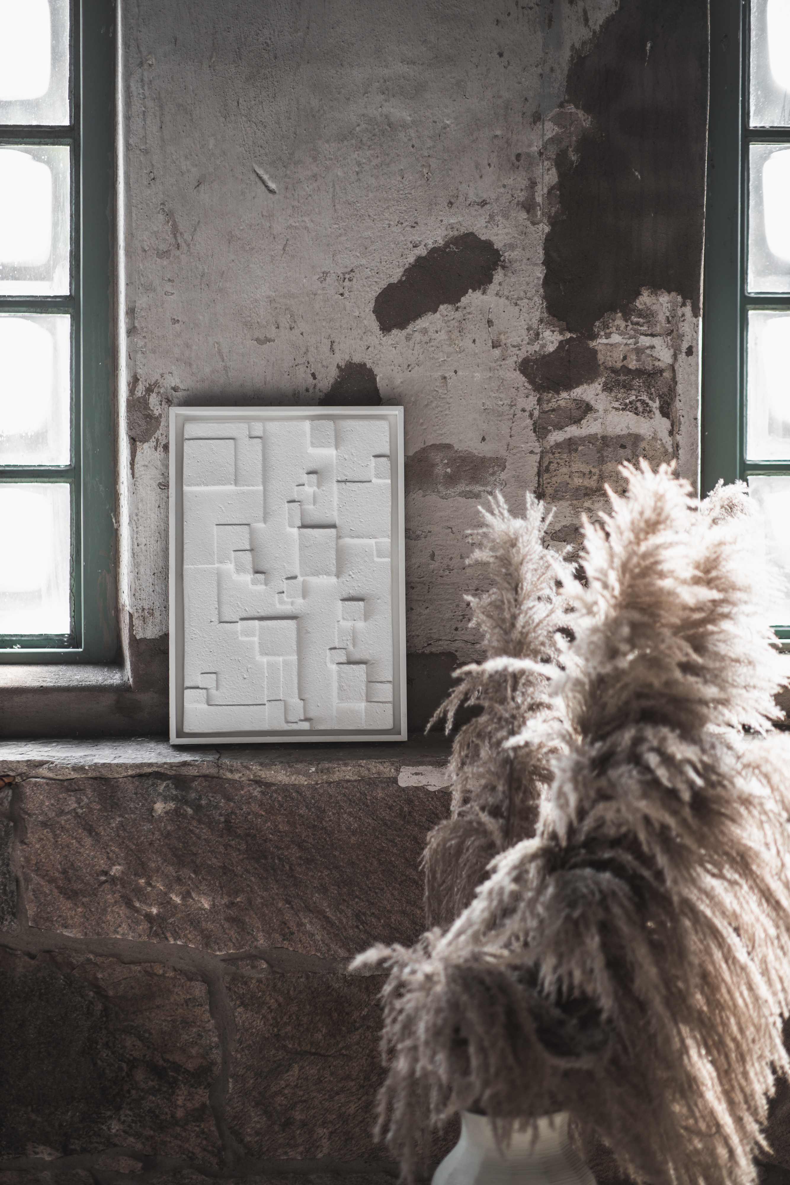 Jakobsdals Alegra Wandkunst Bild Weiß 40x60 cm