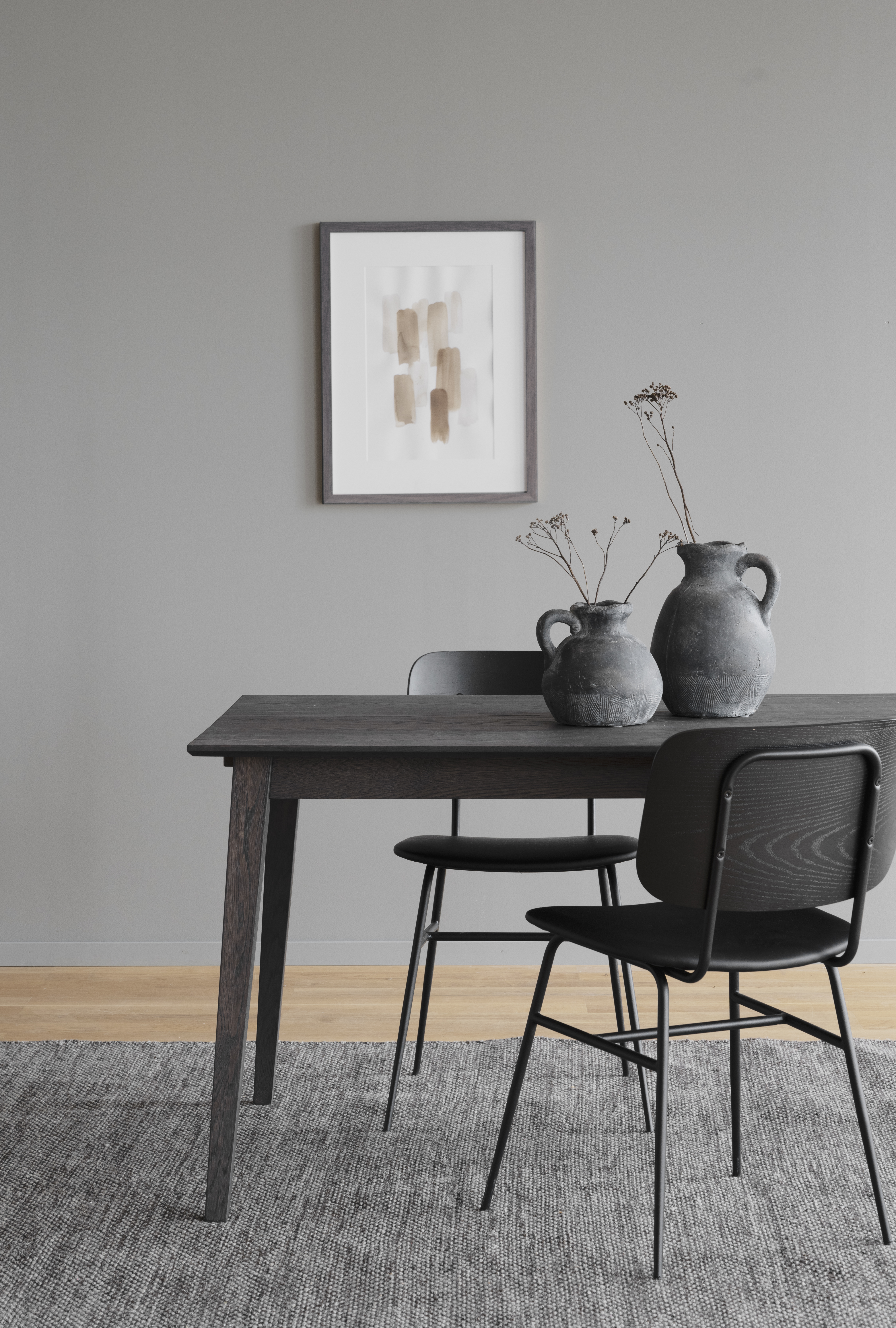 Rowico Home Brent Matstol Konstläder Svart