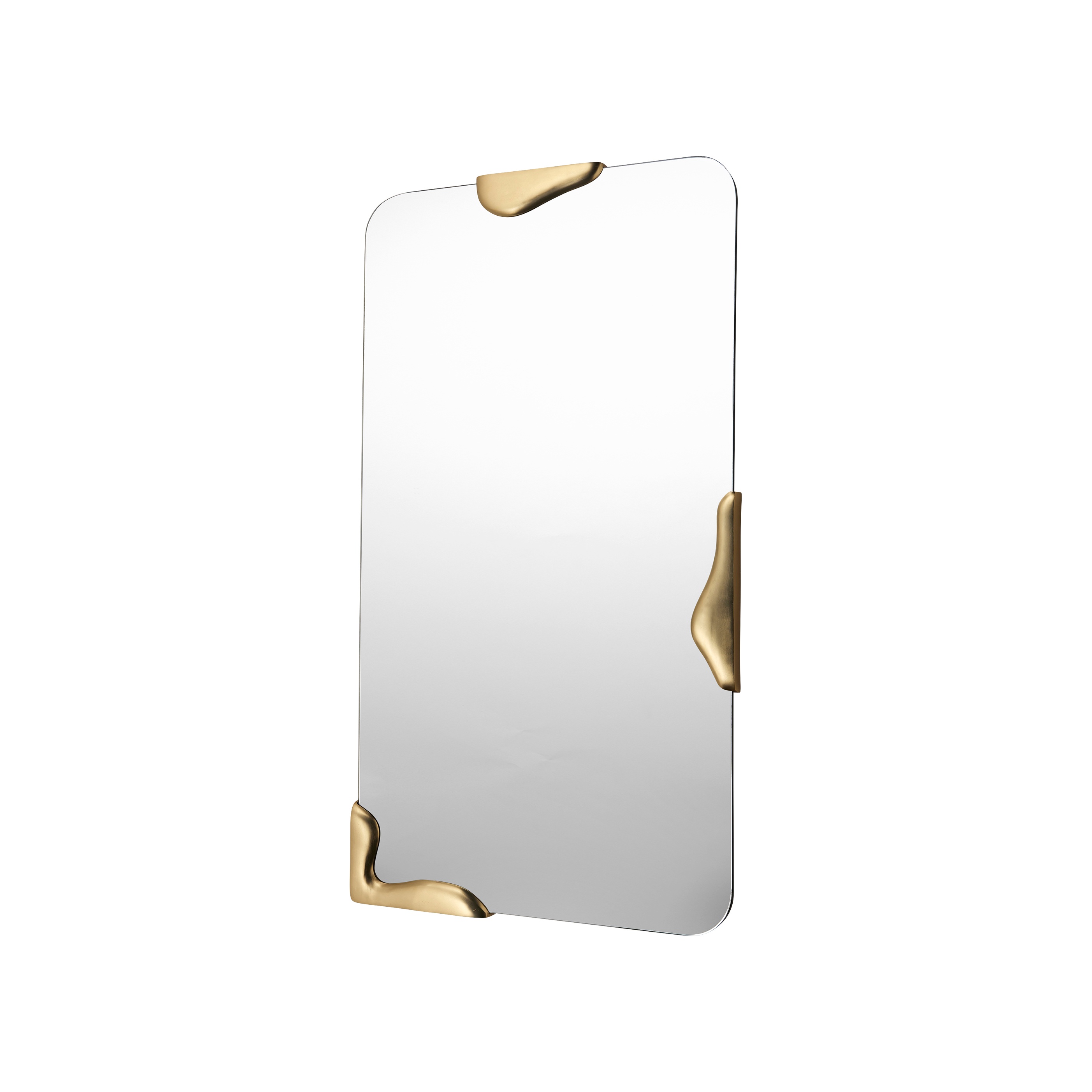 Broste Copenhagen - Roberta Spegel Brass L - Silver