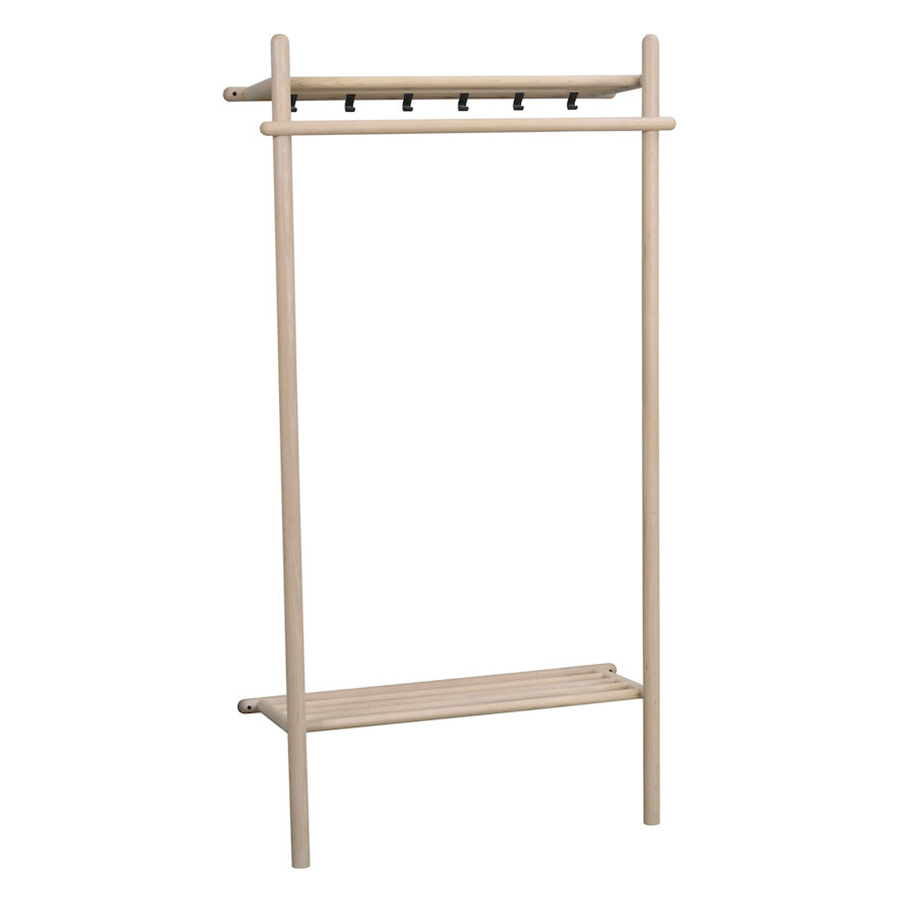 Milford Klädställning Vitpigmenterad