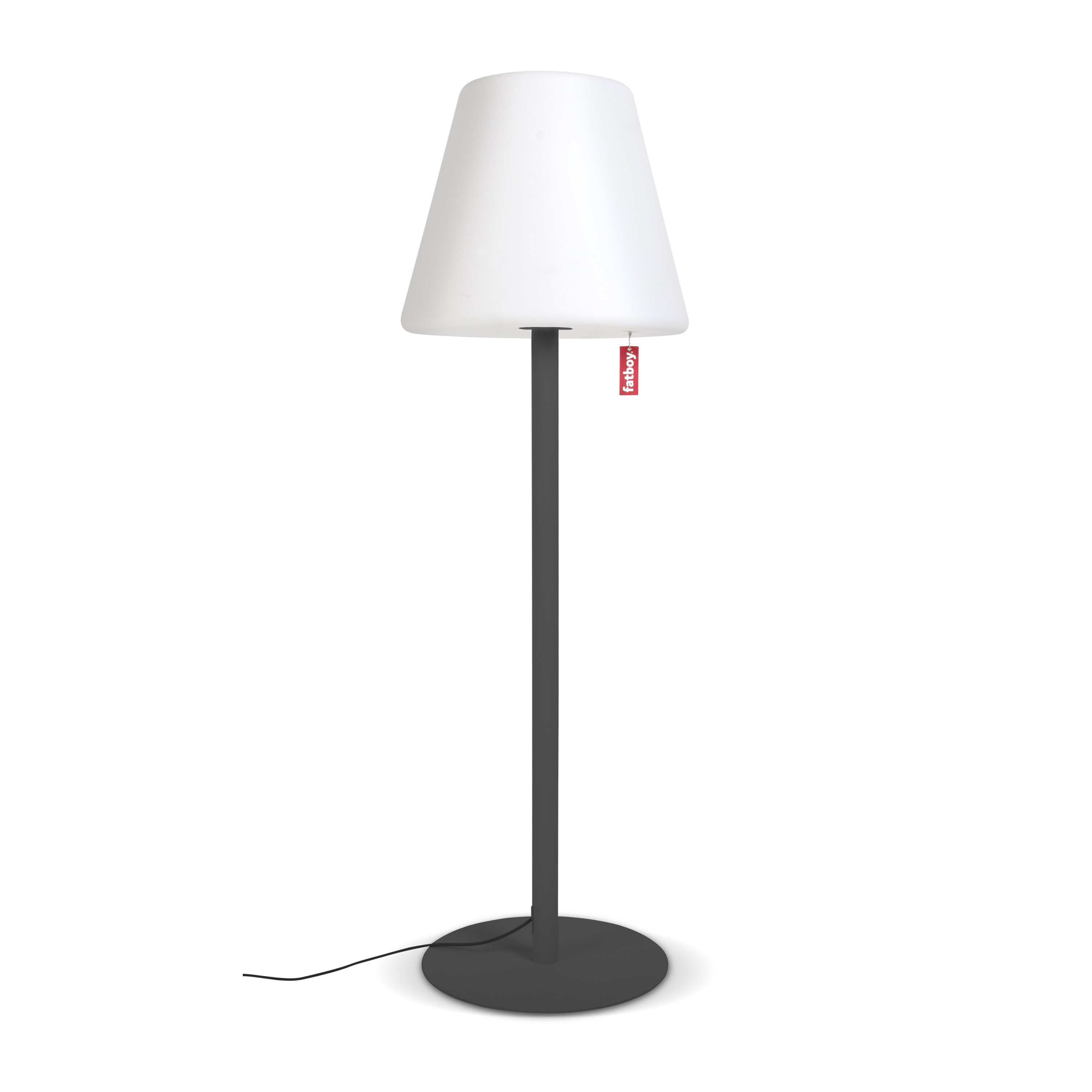 Fatboy - Edison The Giant Gulvlampe Antrasitt 182cm - Grå  - Utendørsbelysning