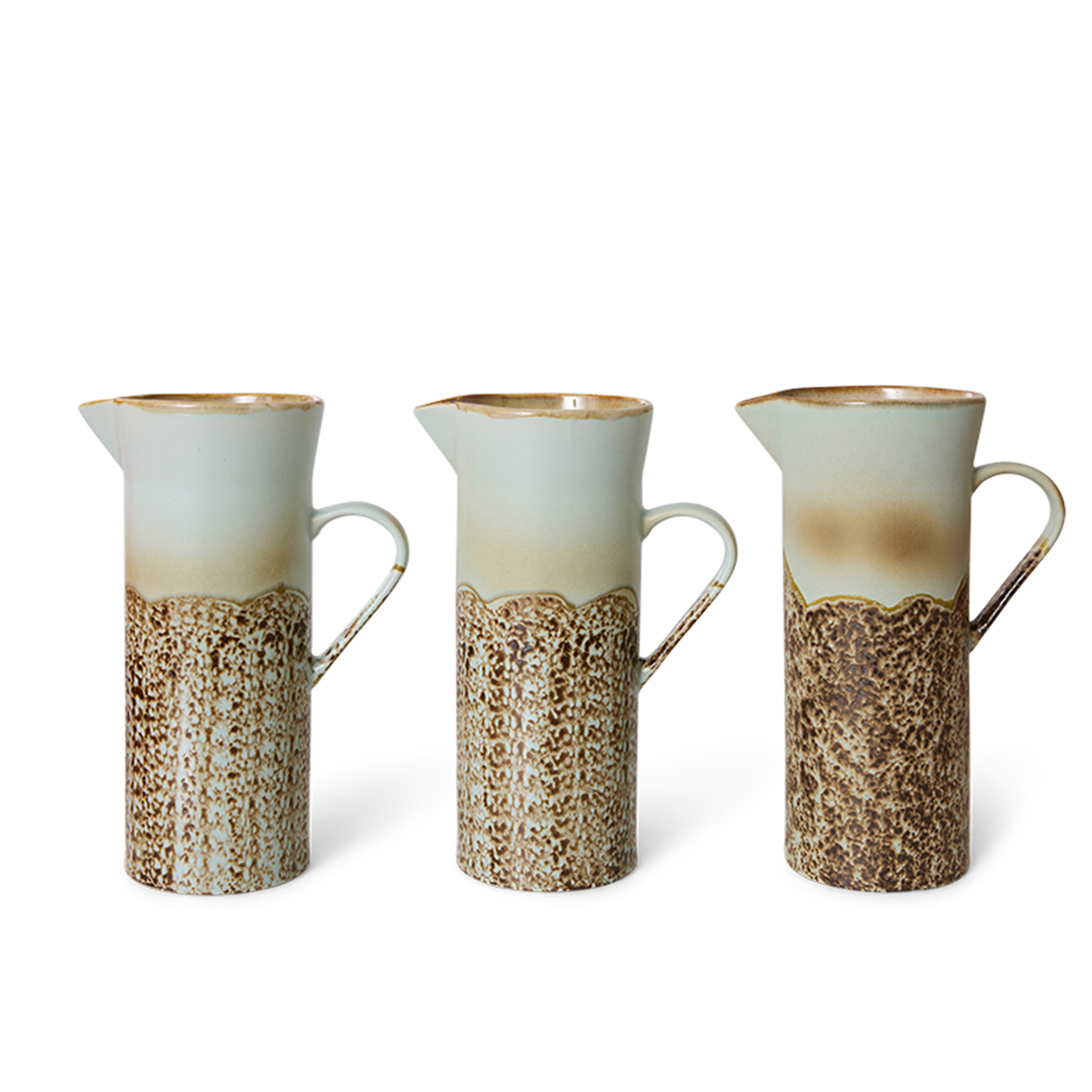 HKliving 70s Ceramics Kanne Shell 120cl