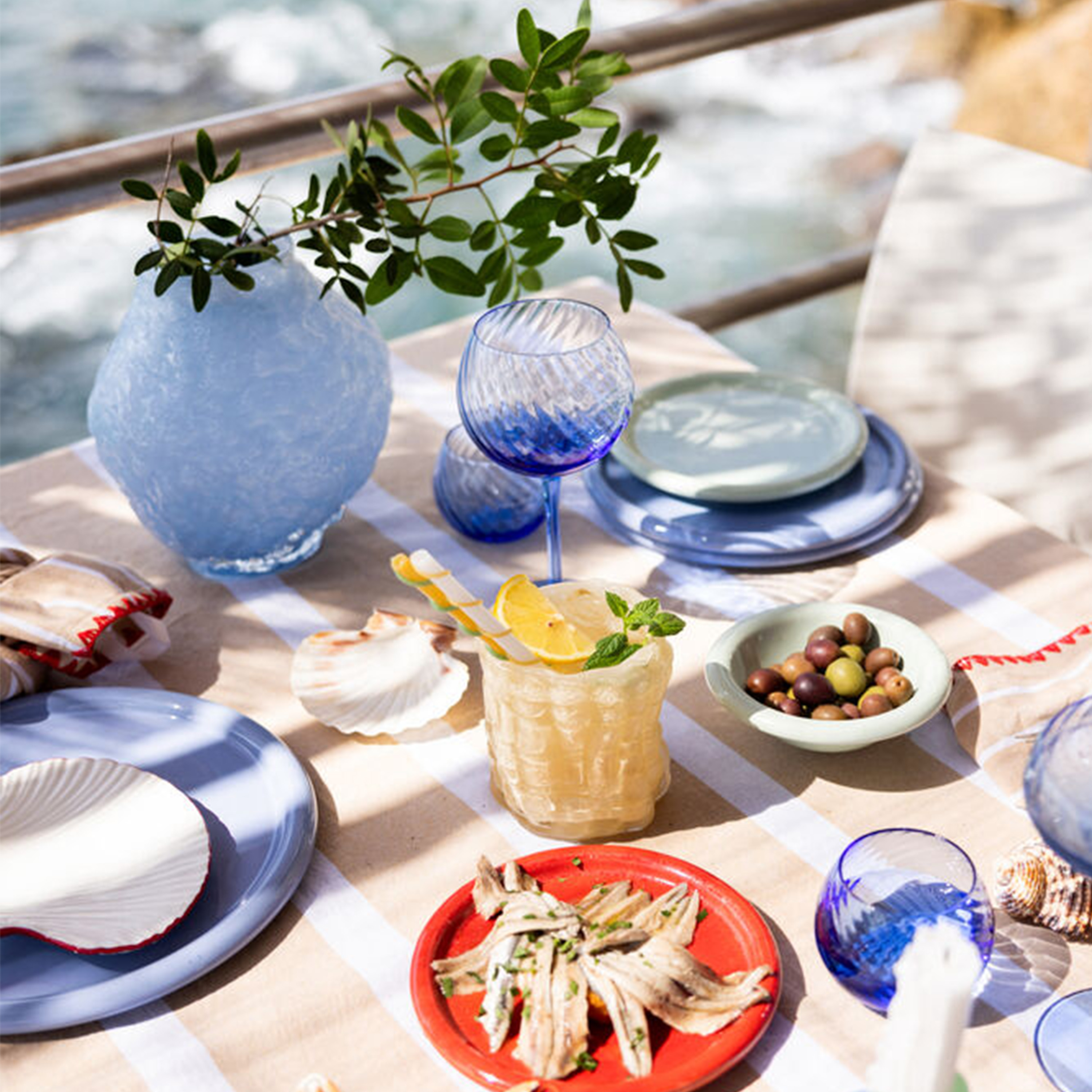 Byon Laranne Kerzenlaterne Beige 10cm