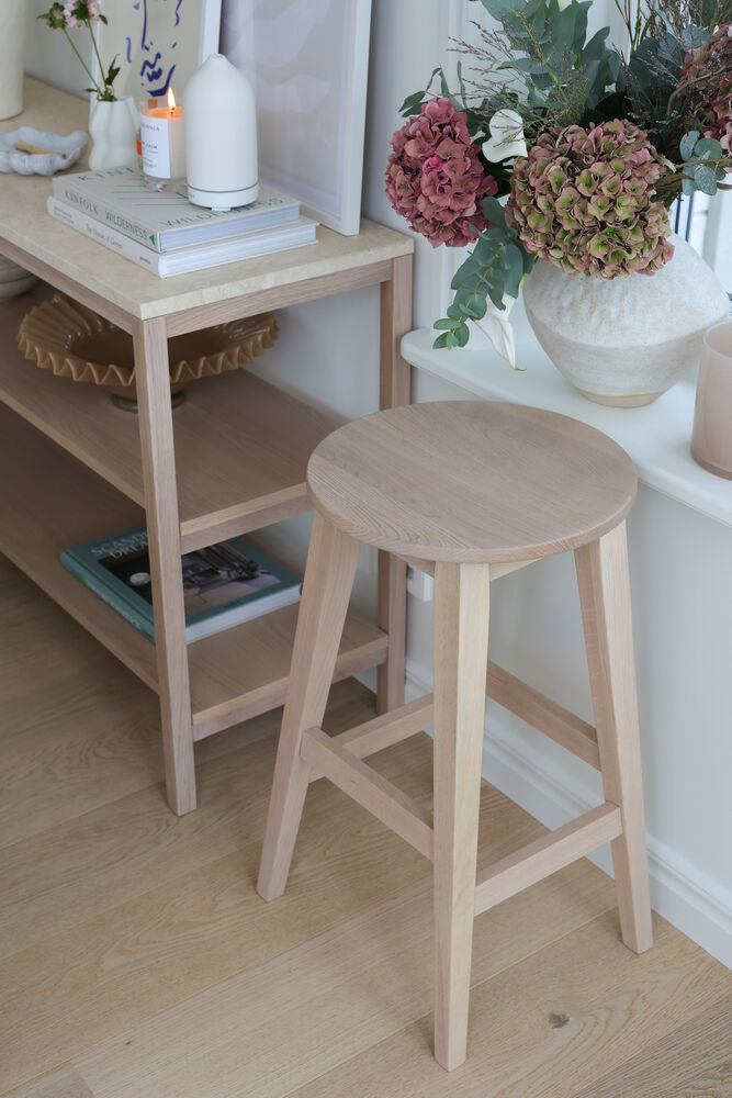 Rowico Home Austin Barstol Vitpigmenterad Ek