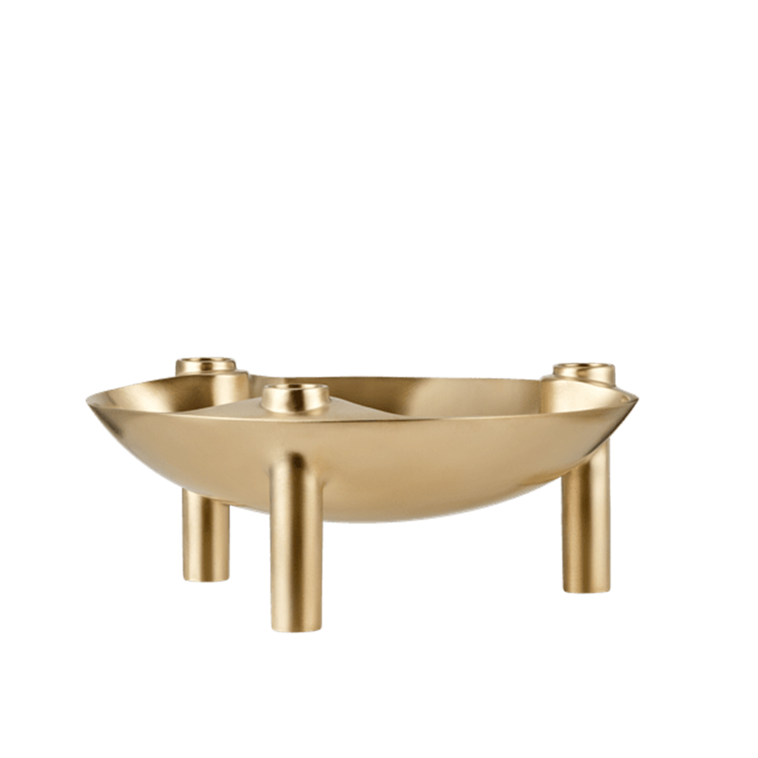 STOFF Nagel Skål Brushed Brass
