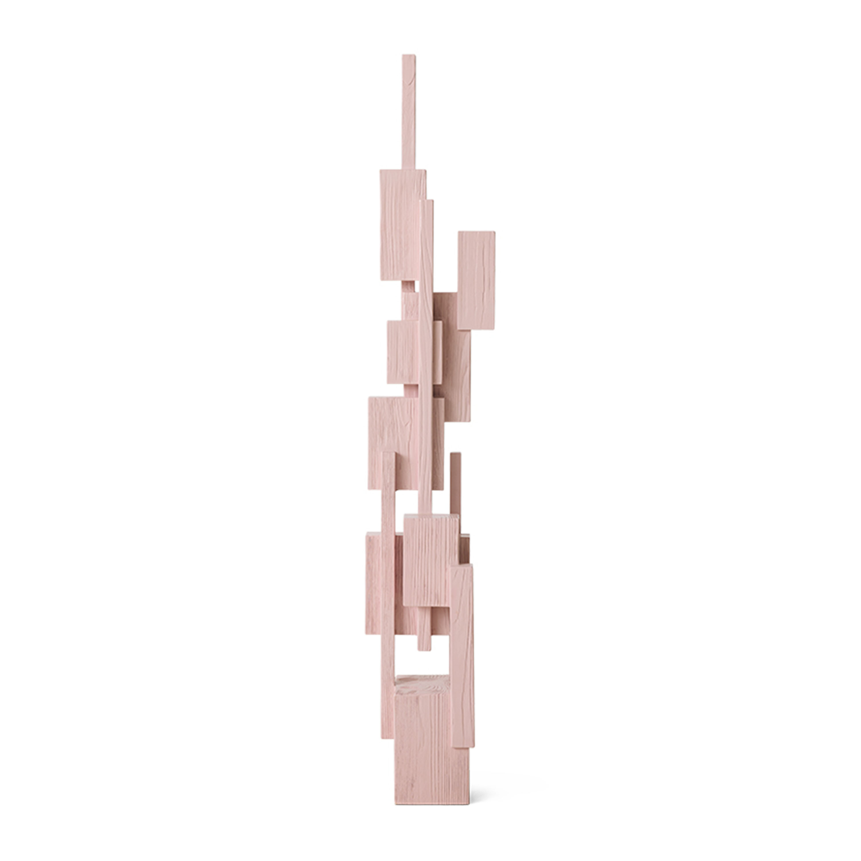 Skyscraper Skulptur Soft Pink 160 cm