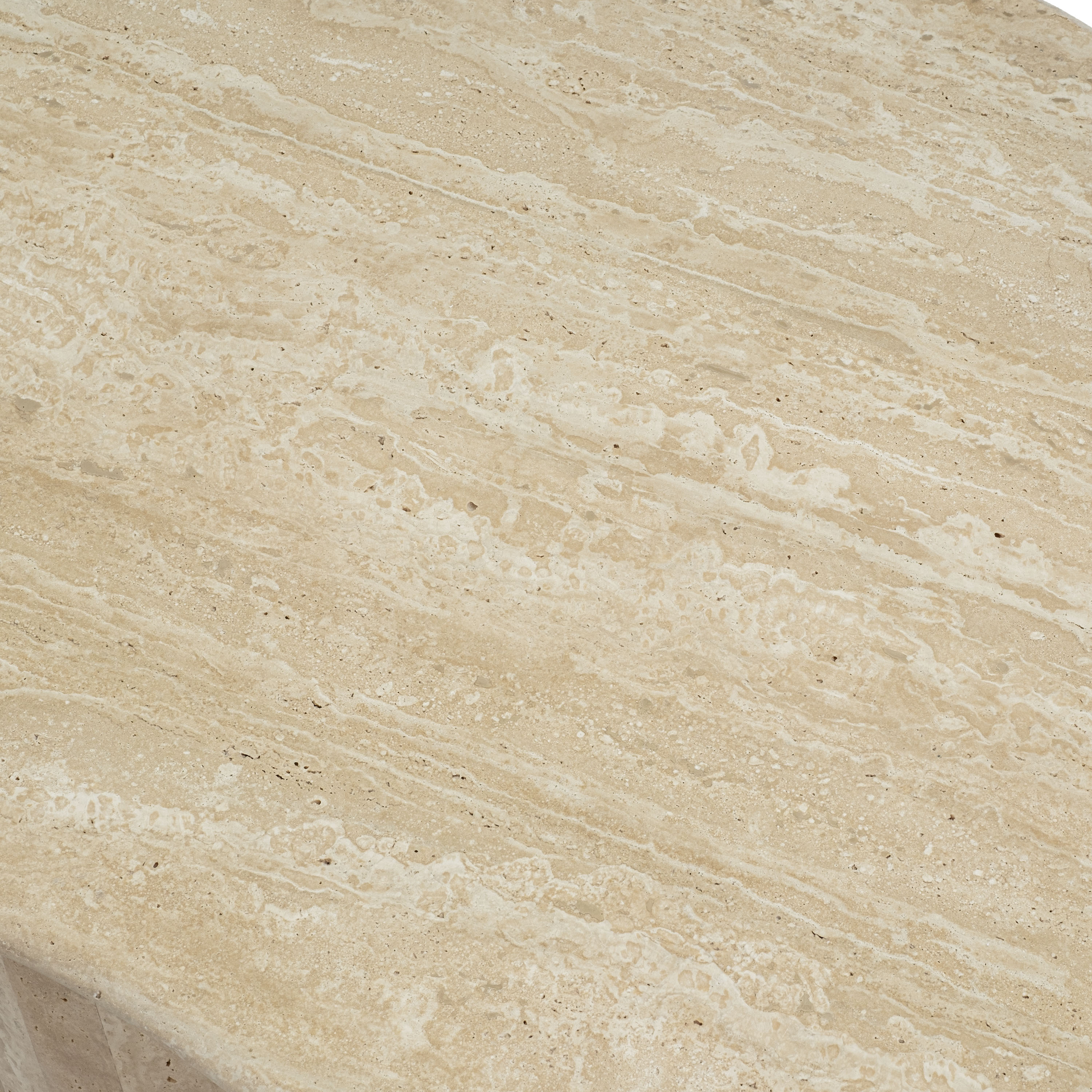 Sleepo Collection Sunday Couchtisch Travertin 120x60