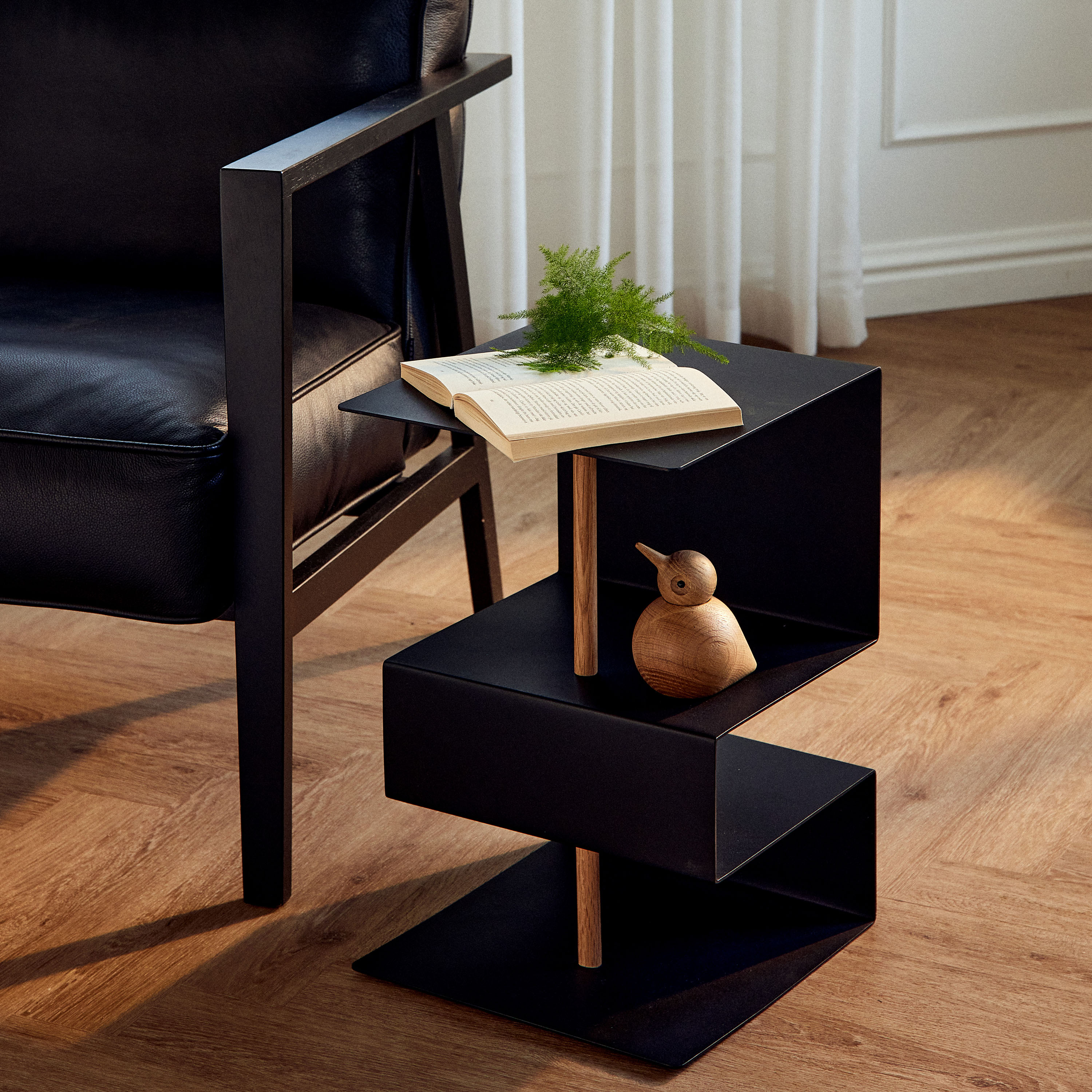 Andersen Furniture Edge Sidobord Powder Coated Metal Black