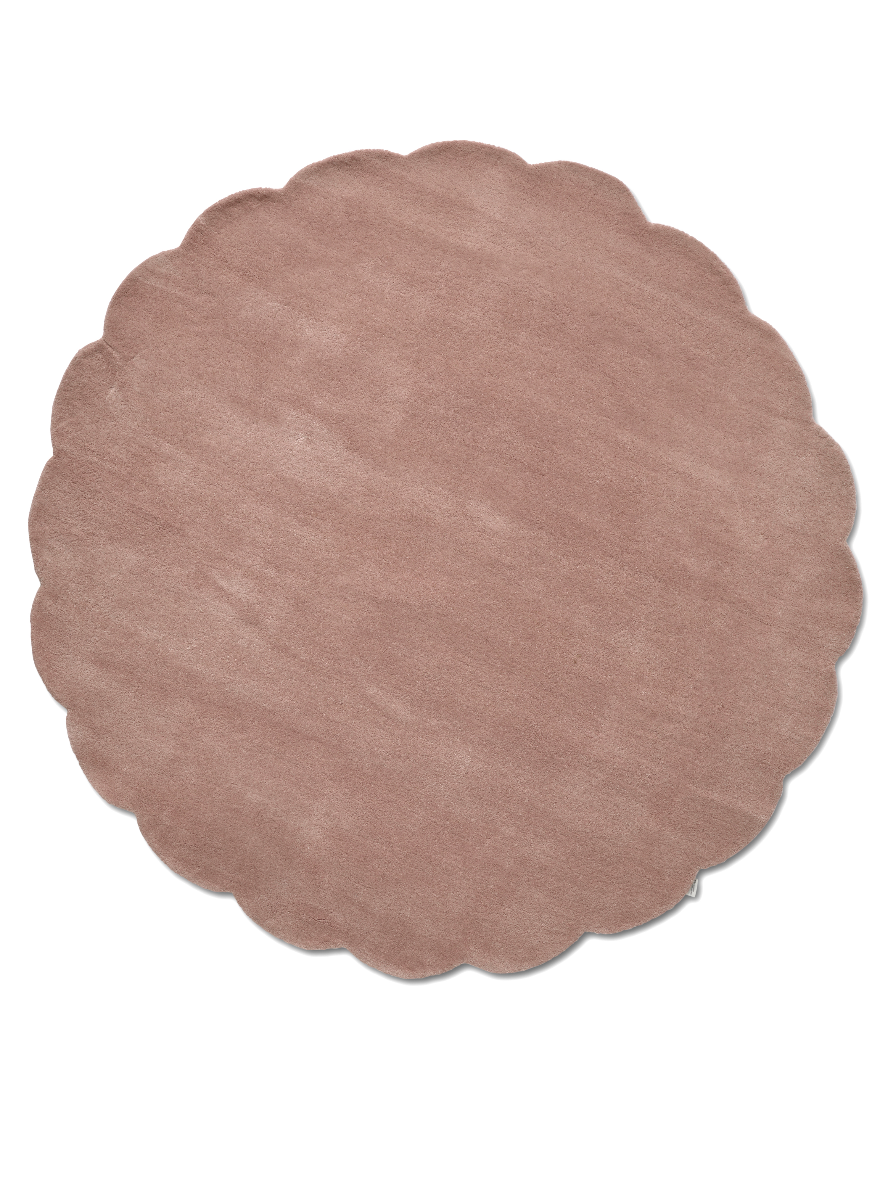 Shell Ullmatta Rund Rosa Ø120