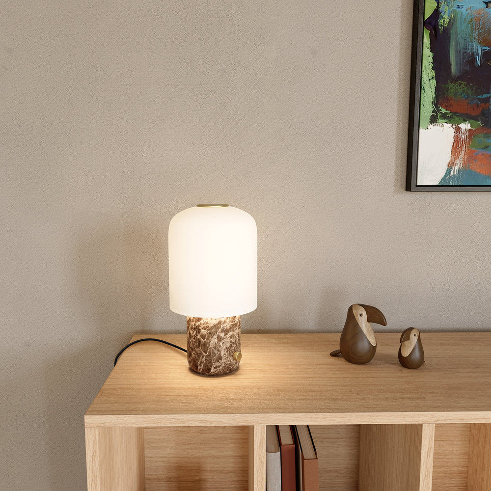 Novoform Tokyo Bordslampa Brown Marble