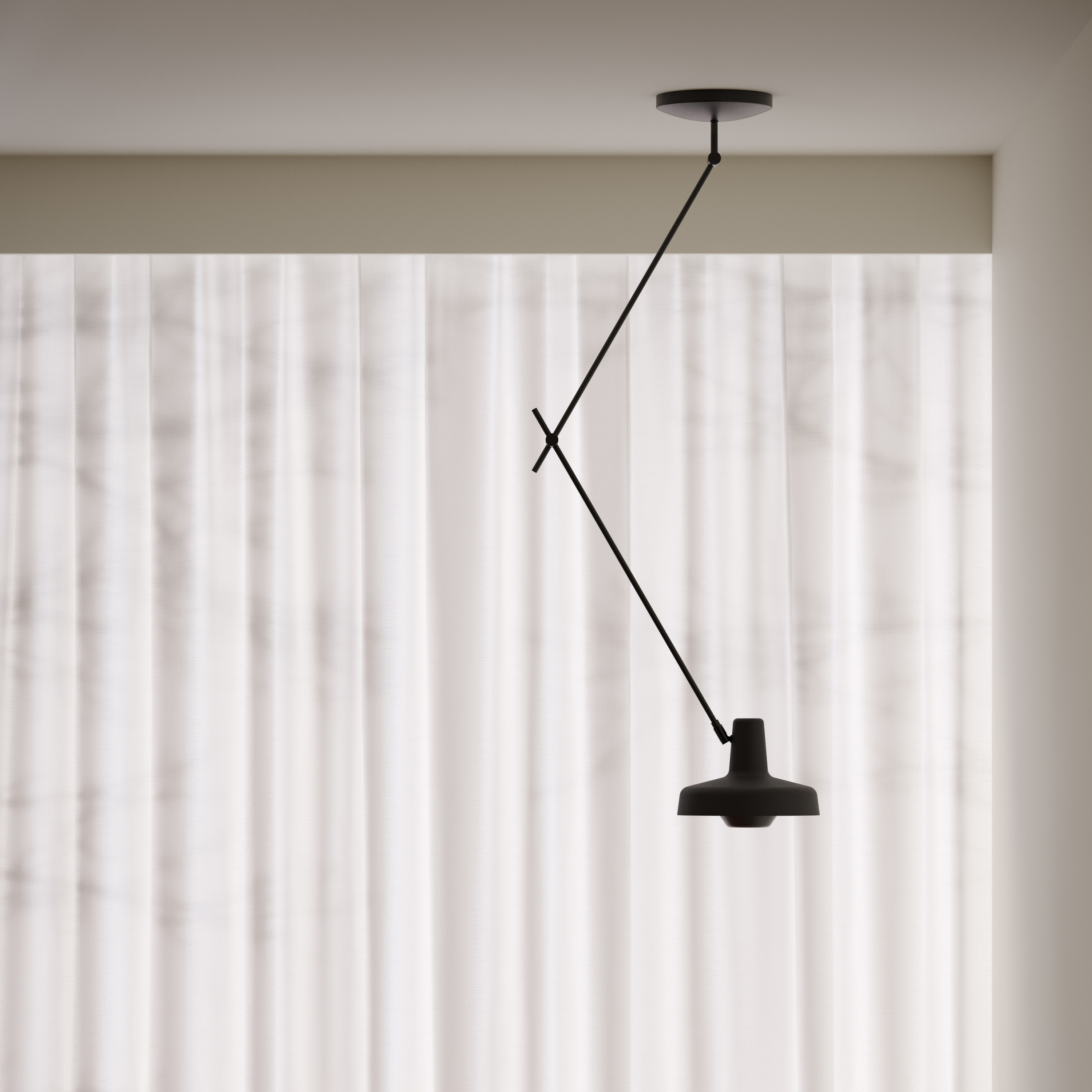 Grupa Arigato Taklampe Long Black