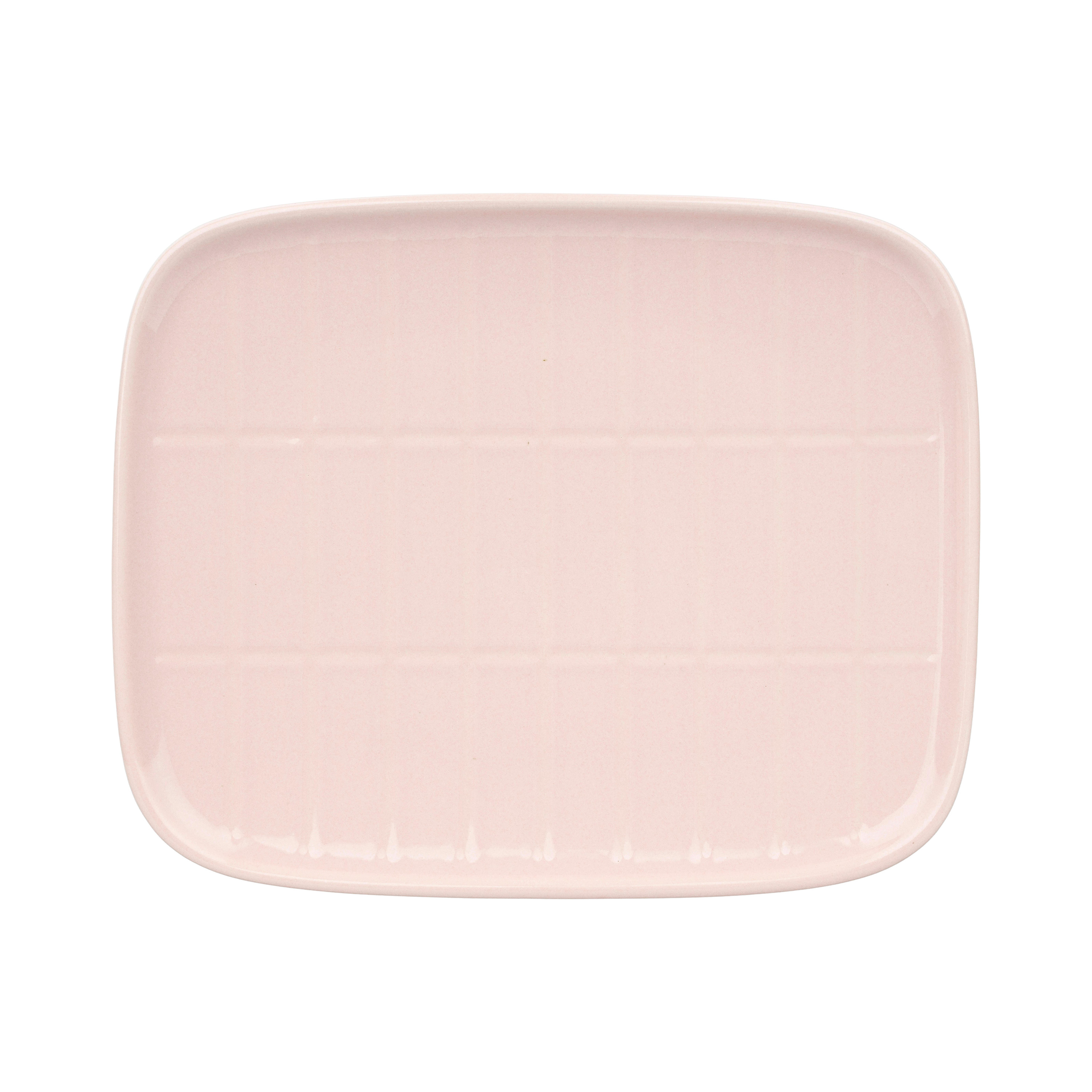 Oiva Tiiliskivi Assiett Light Pink 15x12