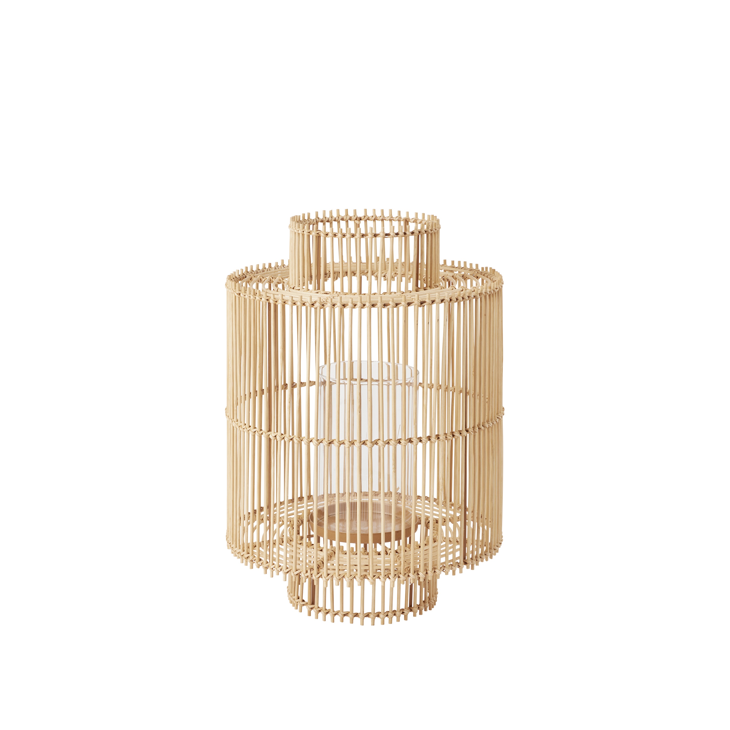 Broste Copenhagen - Kajsa Laterne Natural Ø26 - Beige - Lichtlaternen
