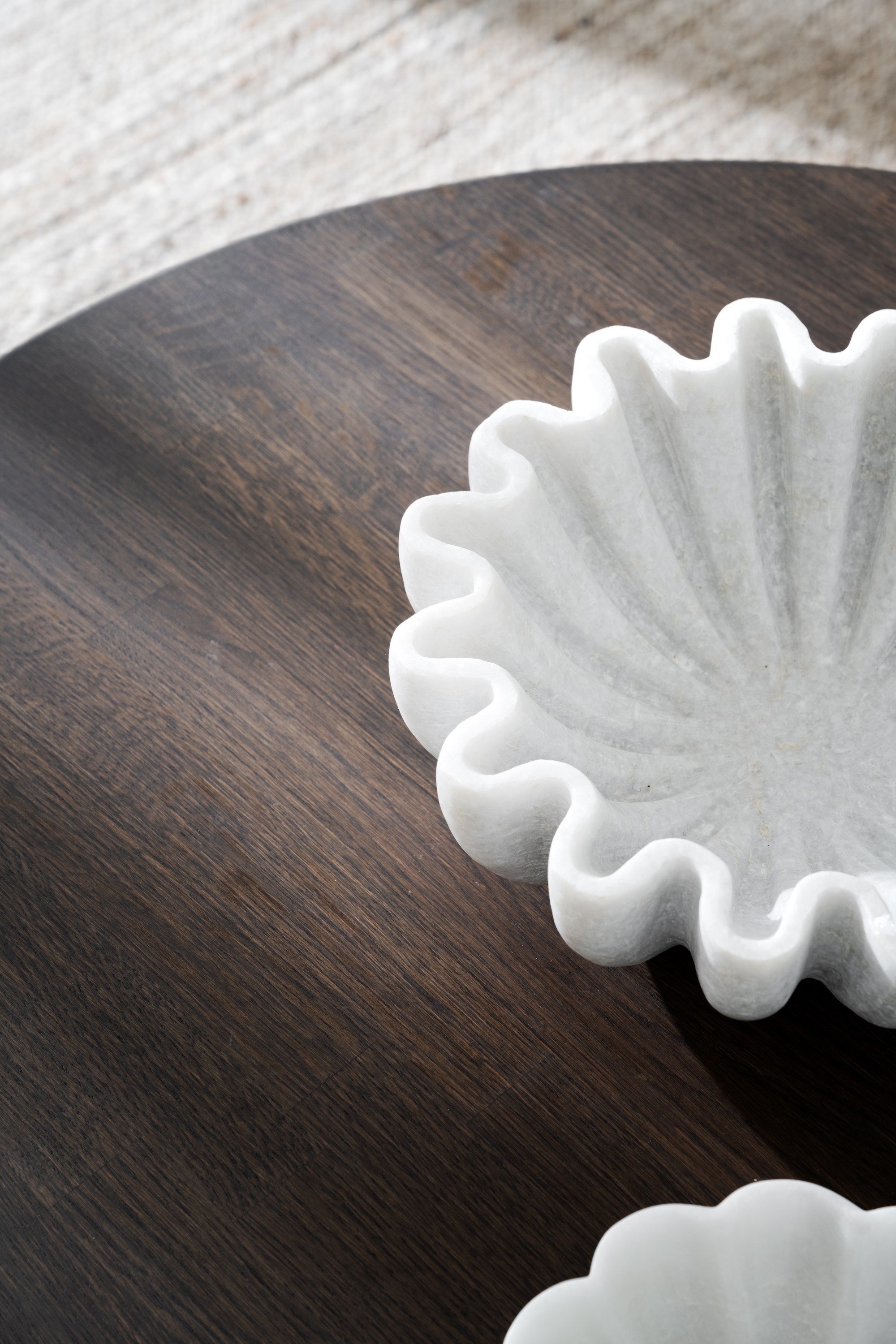 Rowico Home Tompkins Couchtisch Braun Ø90