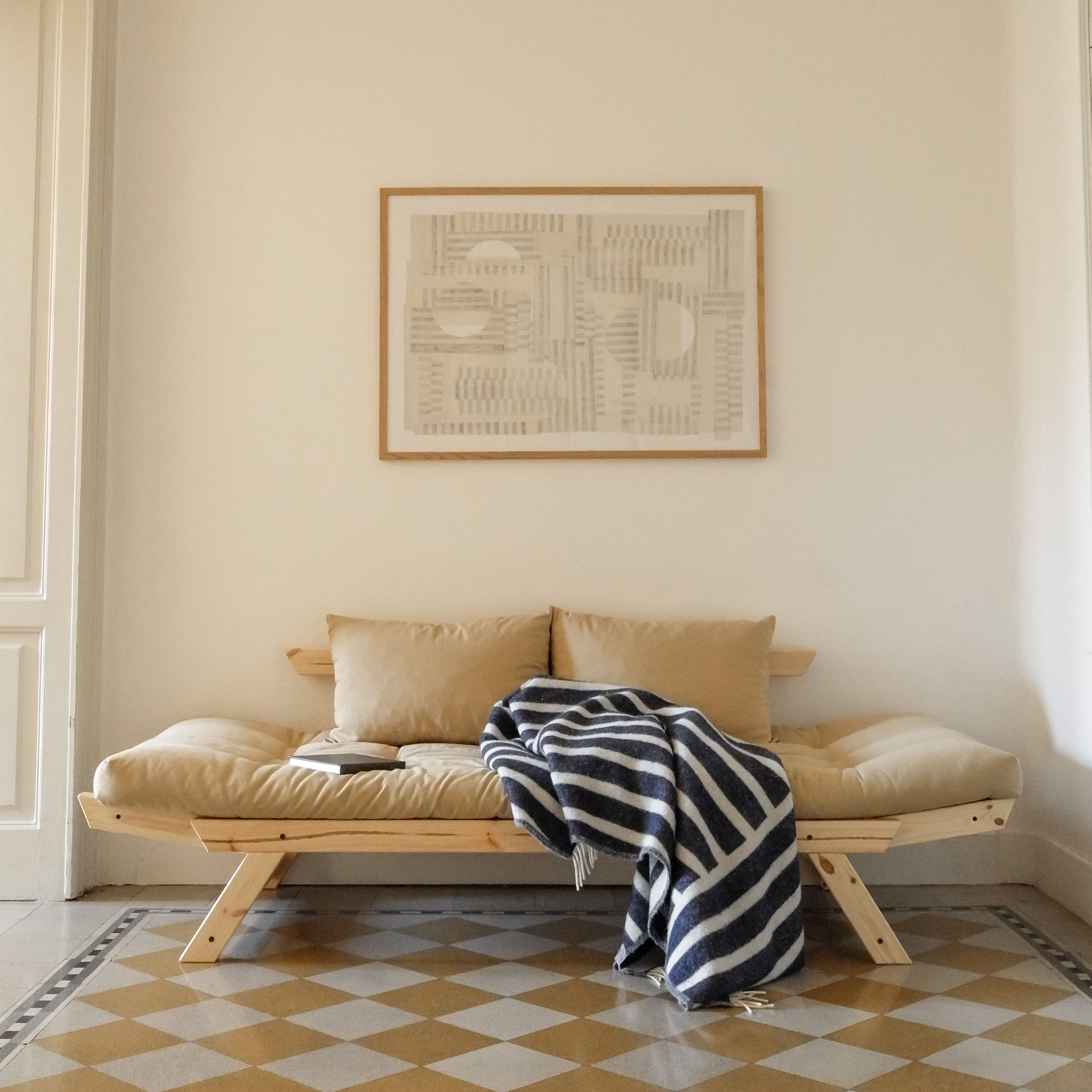 Karup Design Bebop Dagbädd Natur/Beige 174cm