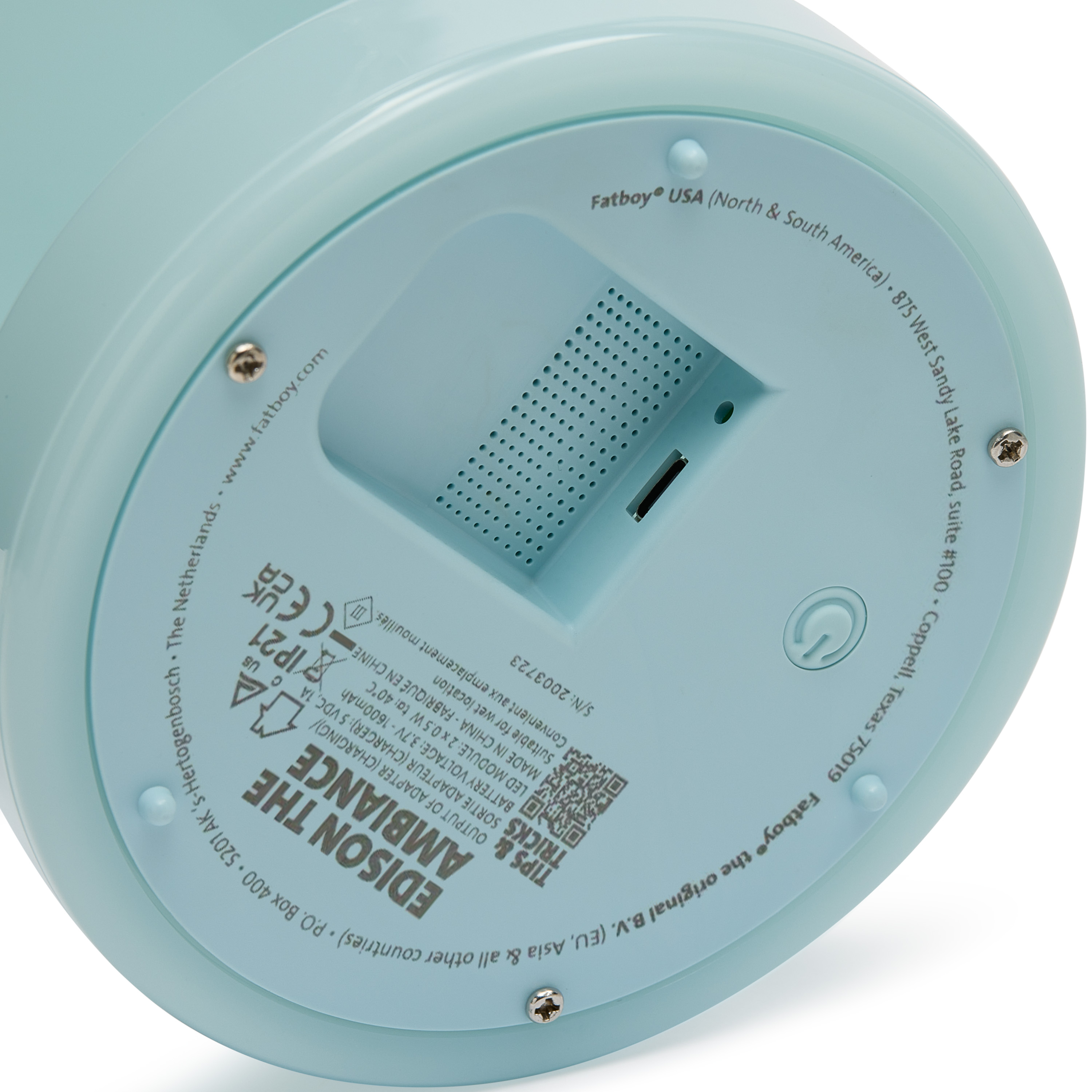 Fatboy Edison The Ambiance Bordlampe Polar Blå