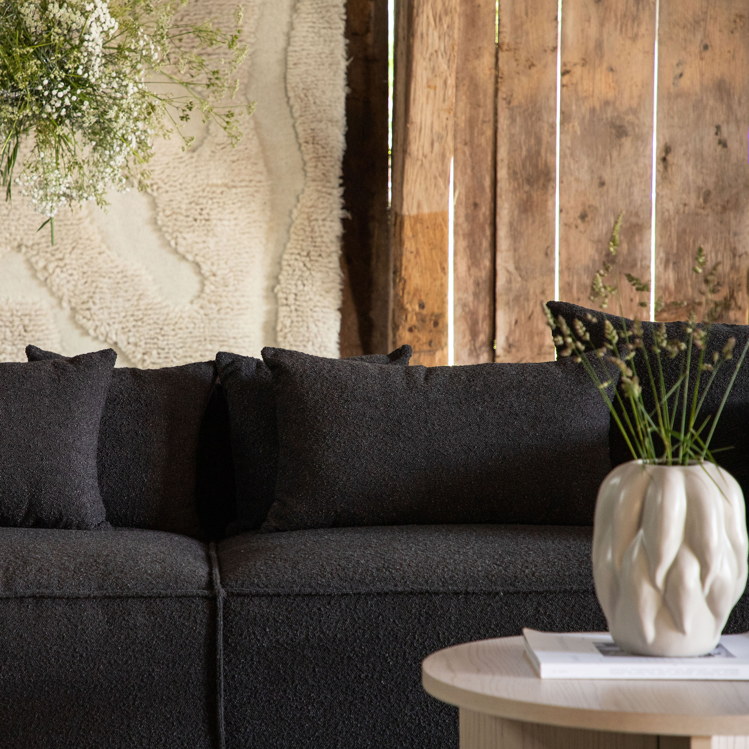 Vind Gillholmen 4-sits Soffa Black