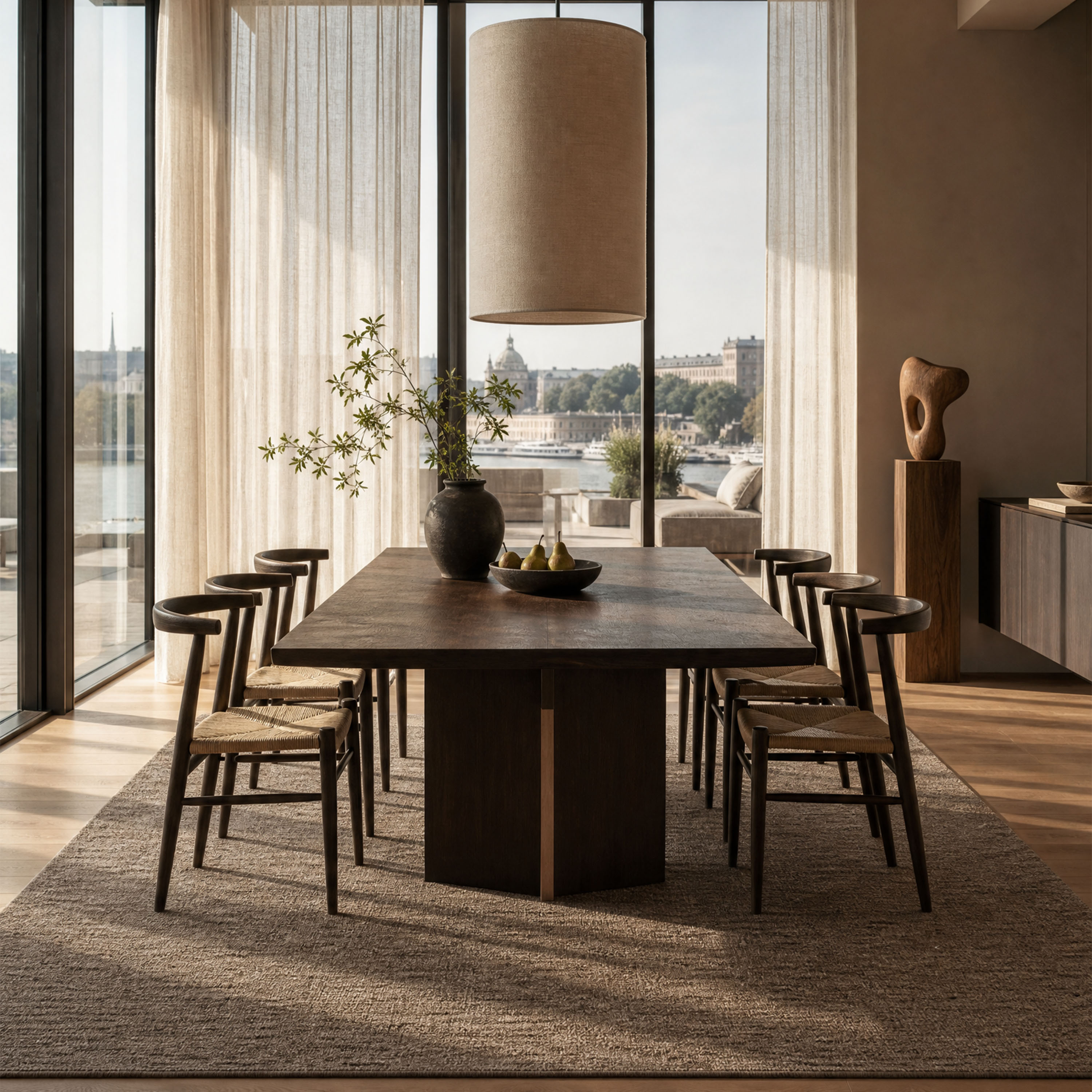 Classic Collection Boucle Ullmatta Brown 200x300