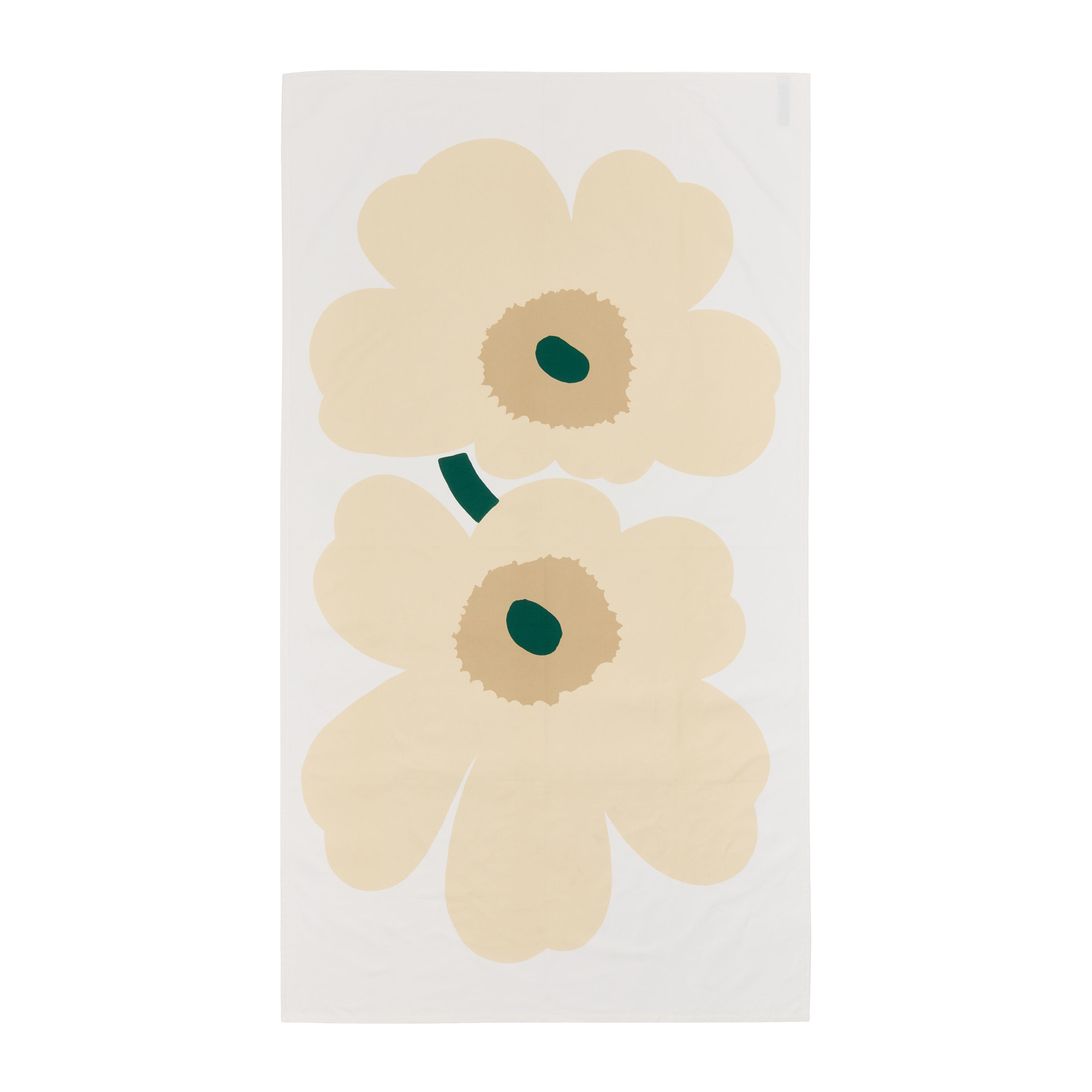 Marimekko Anniversary Unikko Duk White/Hay/Sand/Emerald 135x250