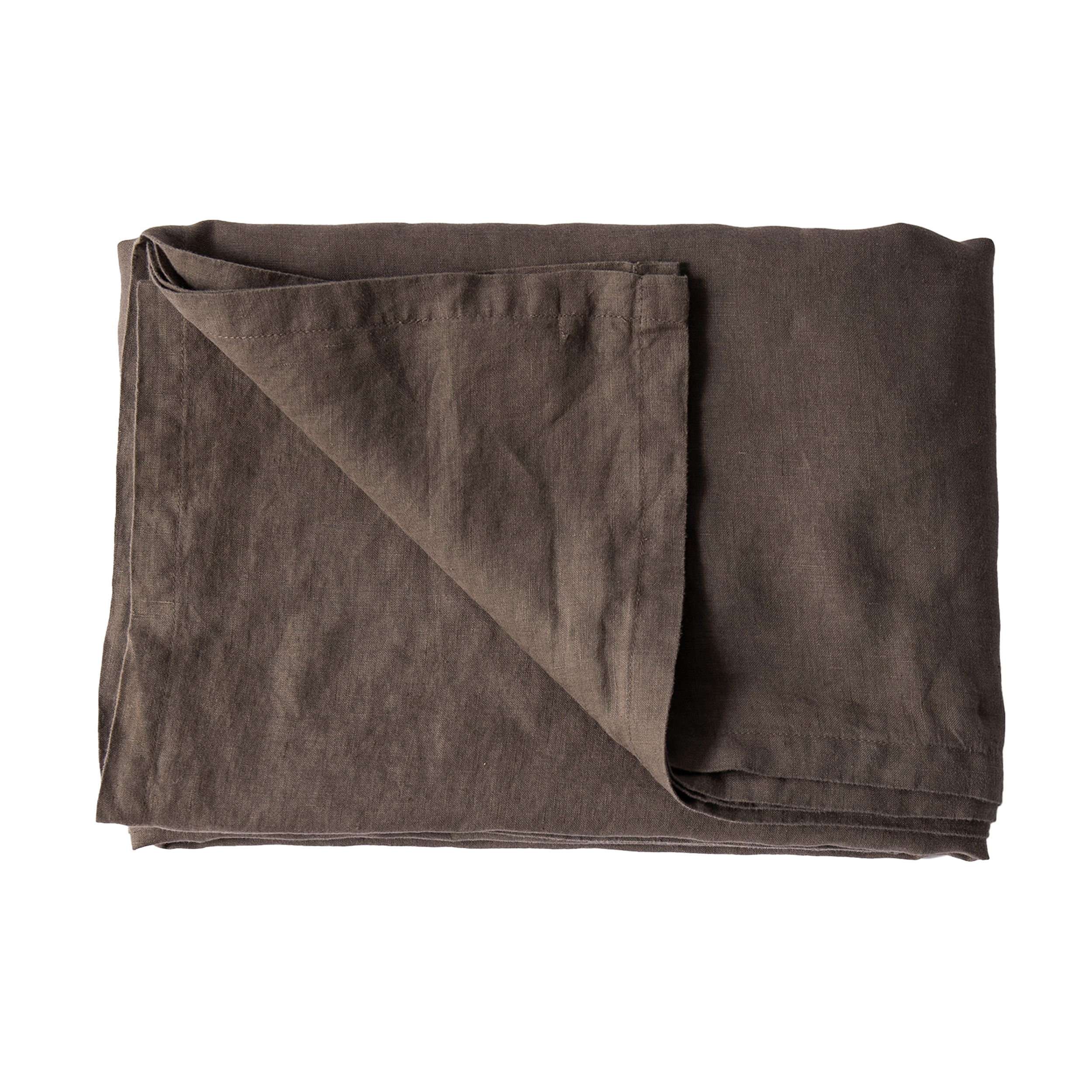 Tell me more - Duk Linneduk Beige 145x330 - Brun  - Duker