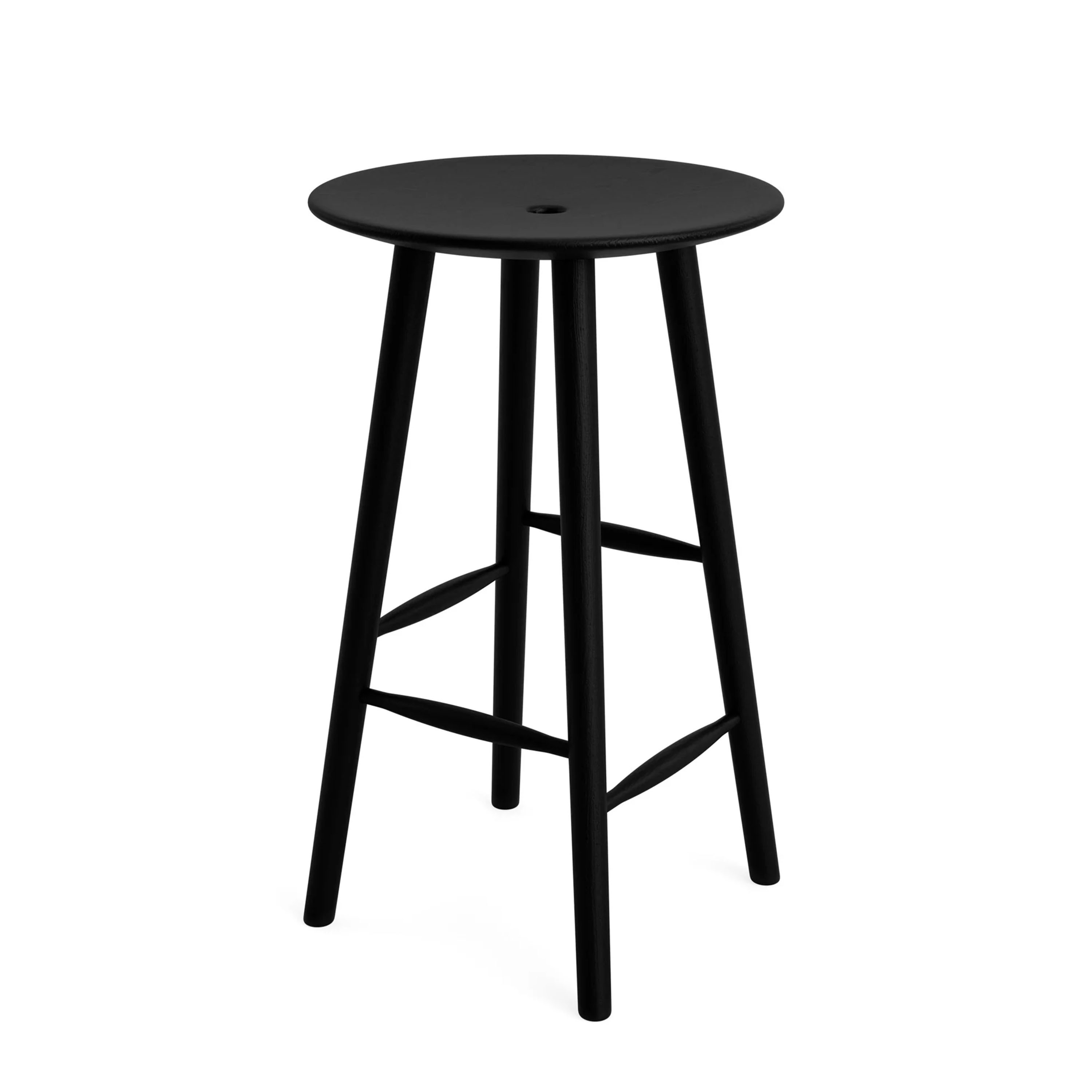 Novoform DiVolo Barstol Black Stained Oak 65cm