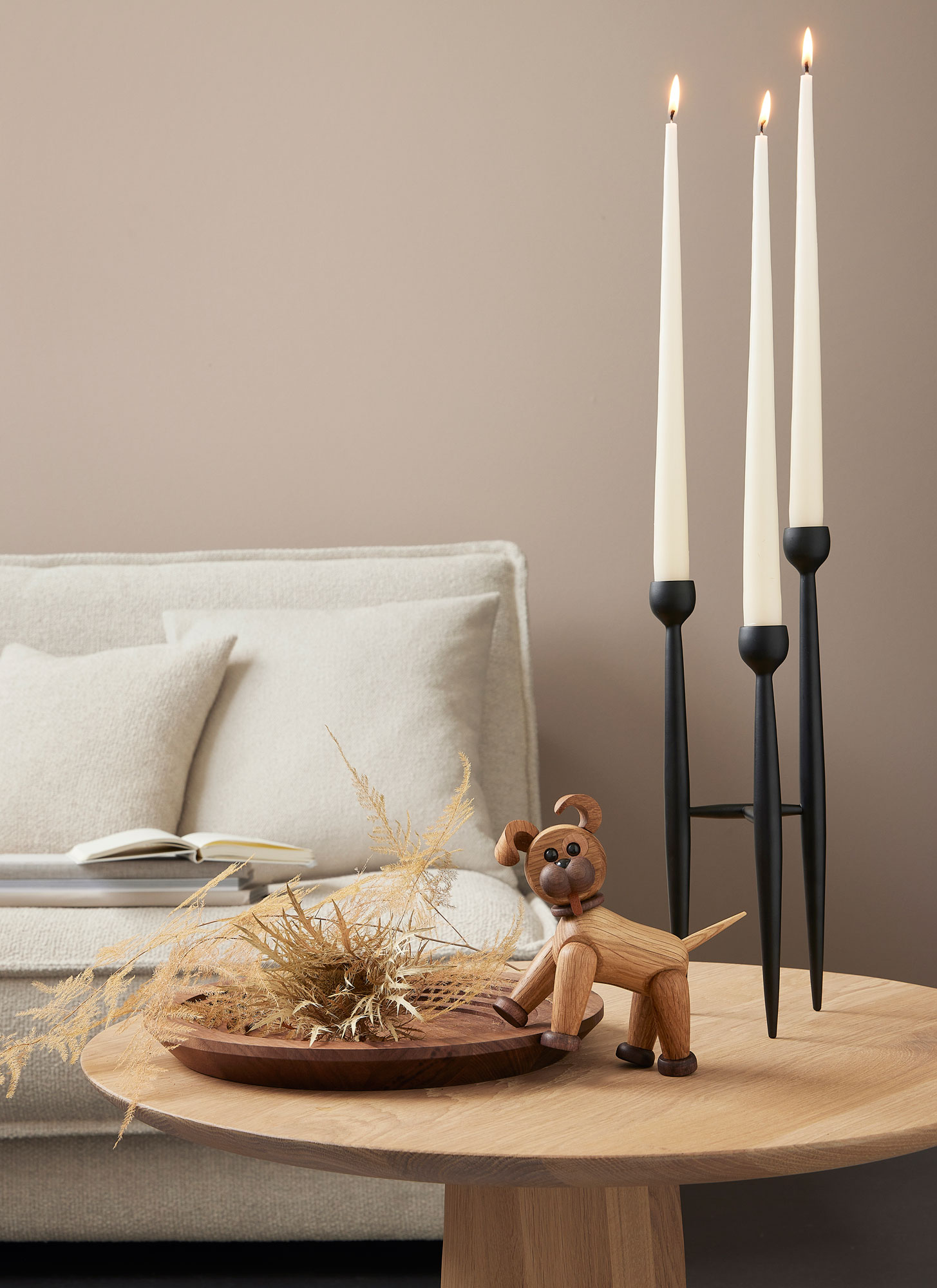 Spring Copenhagen Apollo Ljusstake Black 32cm