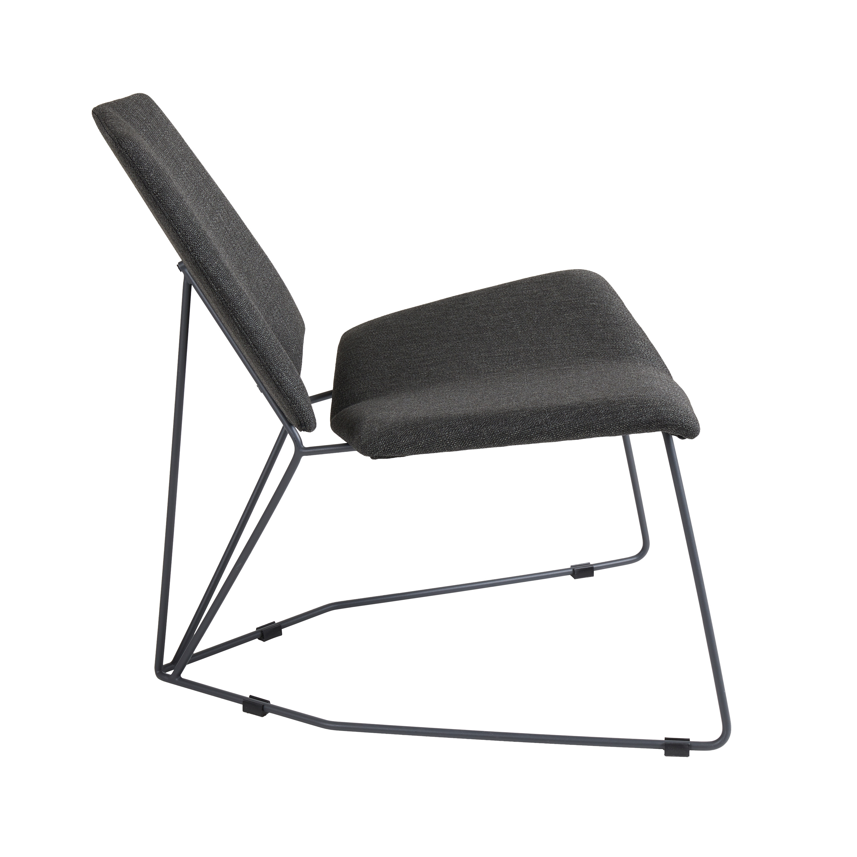 Brafab Pollux Loungestol Antracit/Nearly Black