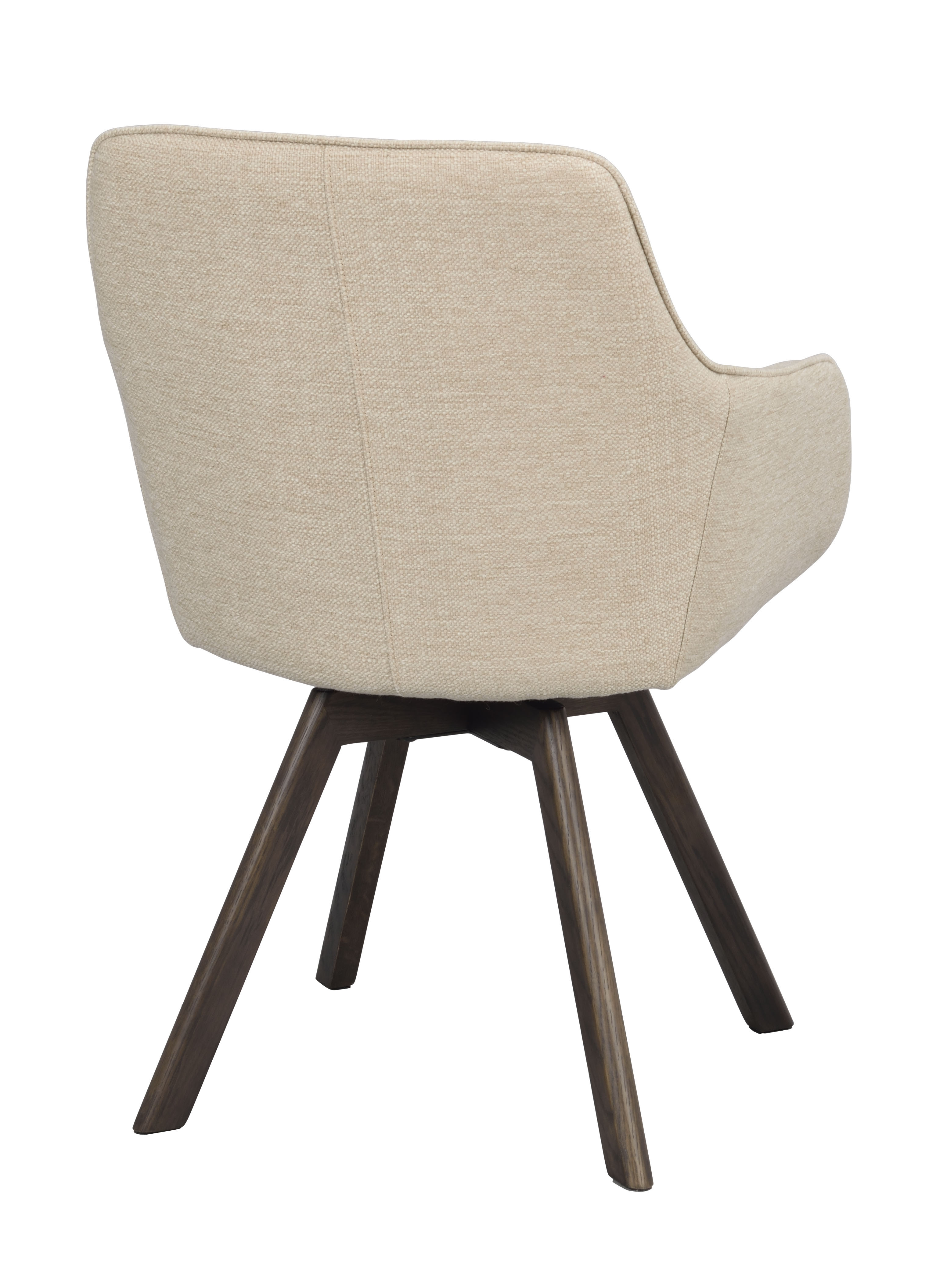 Rowico Home Alison Karmstol Ljusbeige/Brun Ek