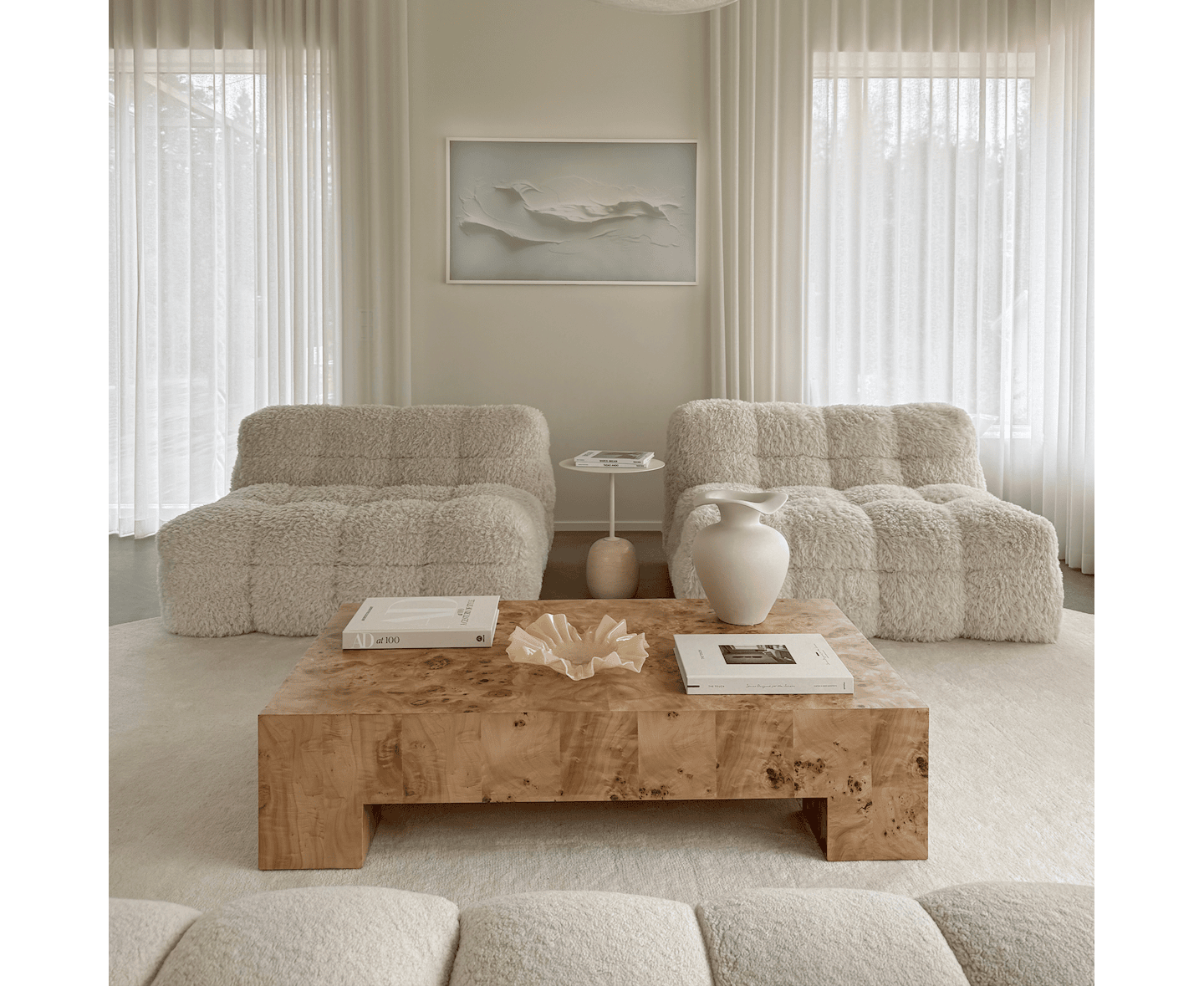 Sleepo Collection Chunky Soffbord Poppel 130x70