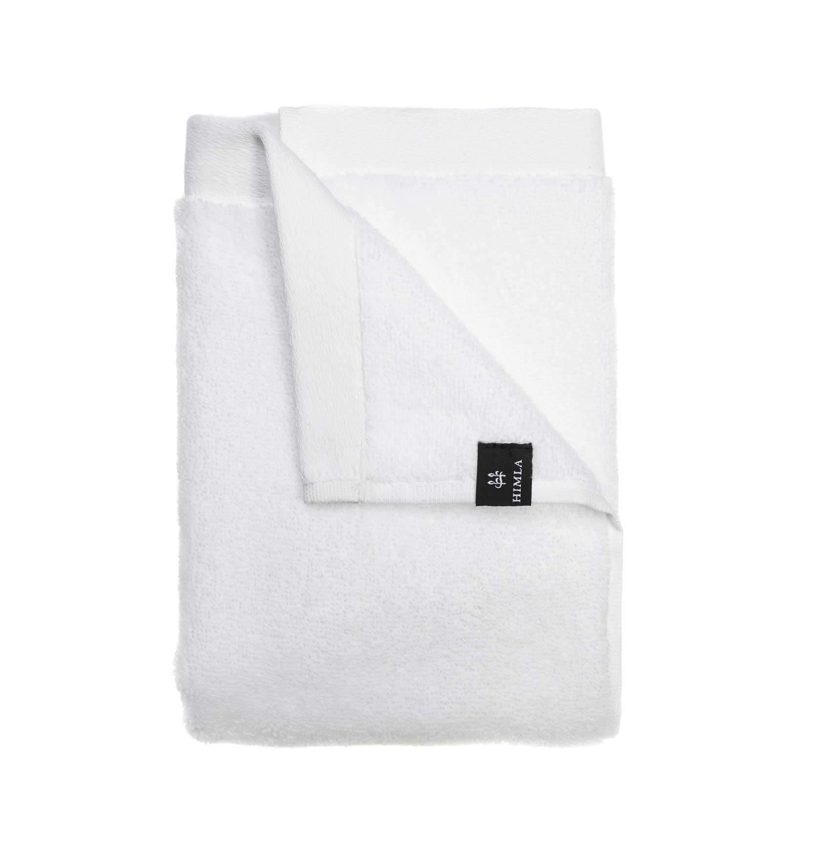 Himla - Maxime Handduk White 70x140 - Grå