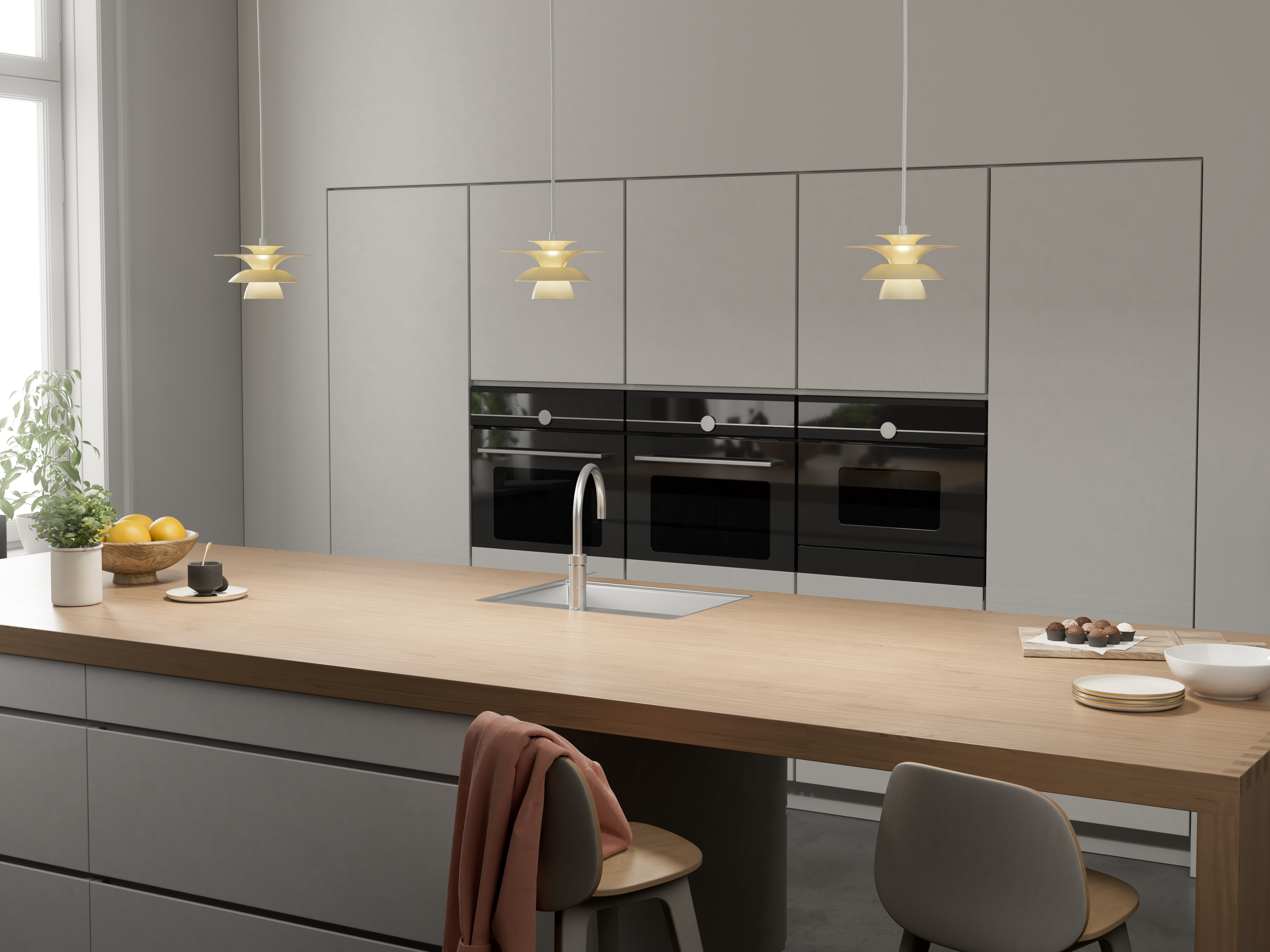 Belid Picasso Taklampe Nougat Ø18