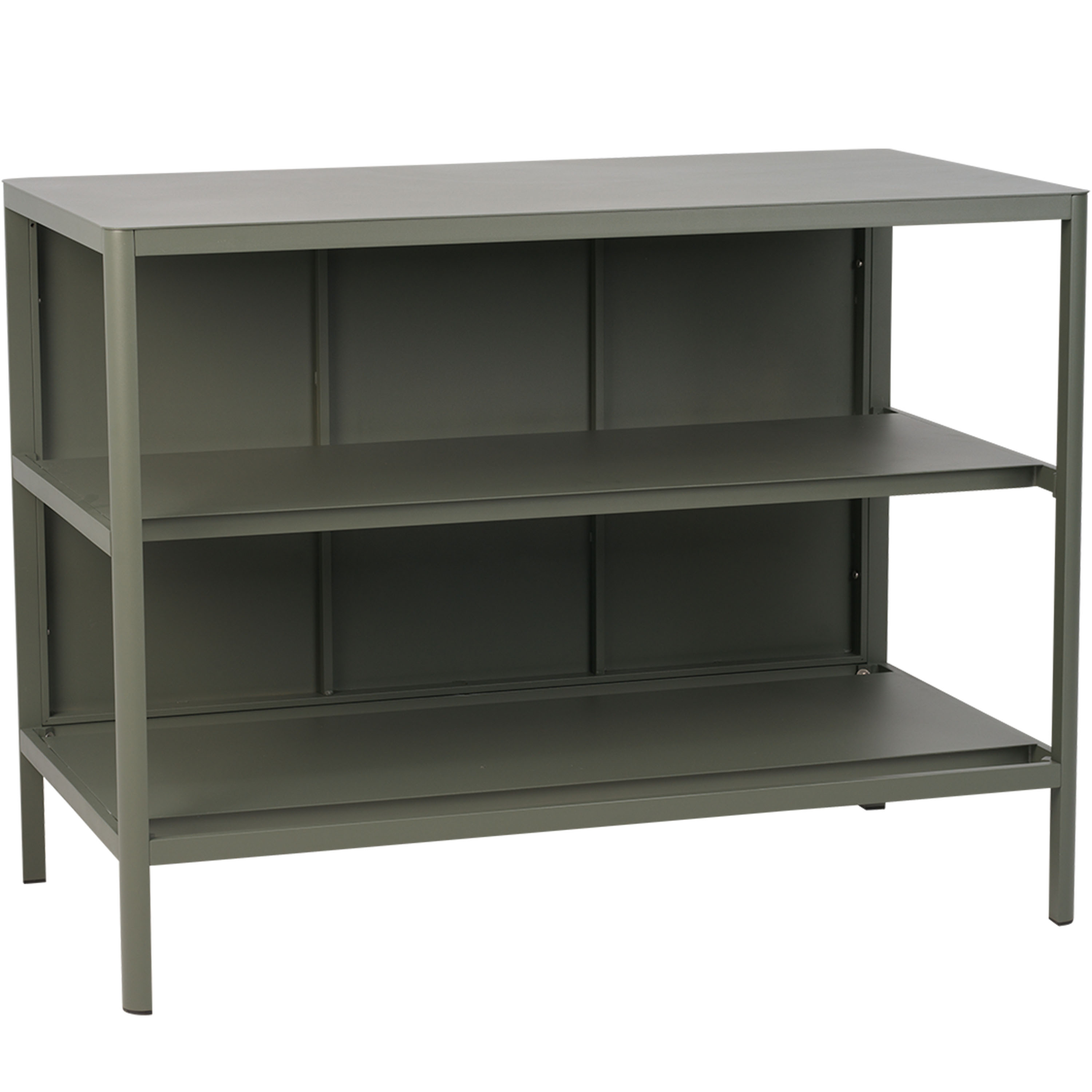 Brafab Kelia Utekök m.hyllor Nordic Green 121cm