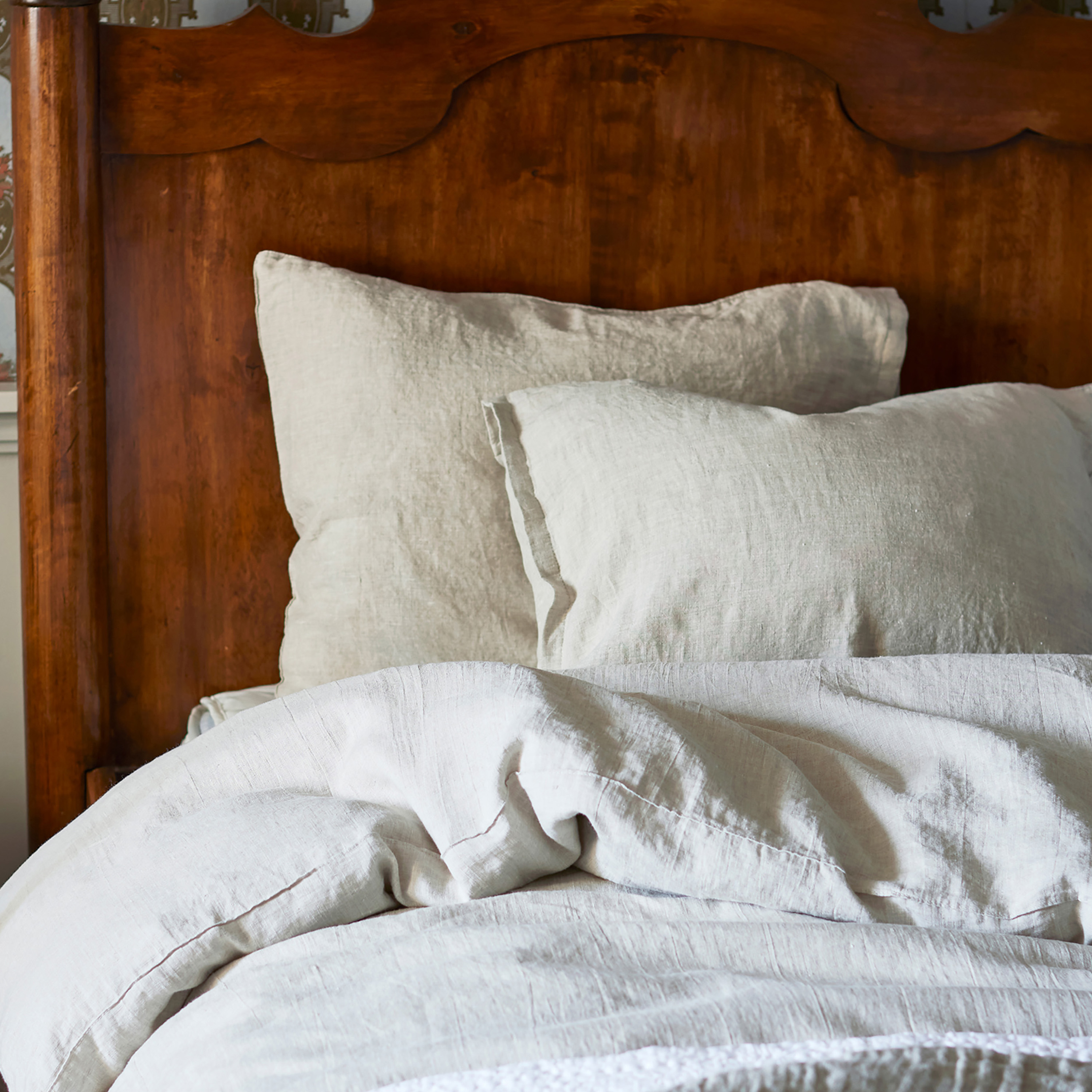 Himla Sunrise Örngott Linne Oatmeal 50x60