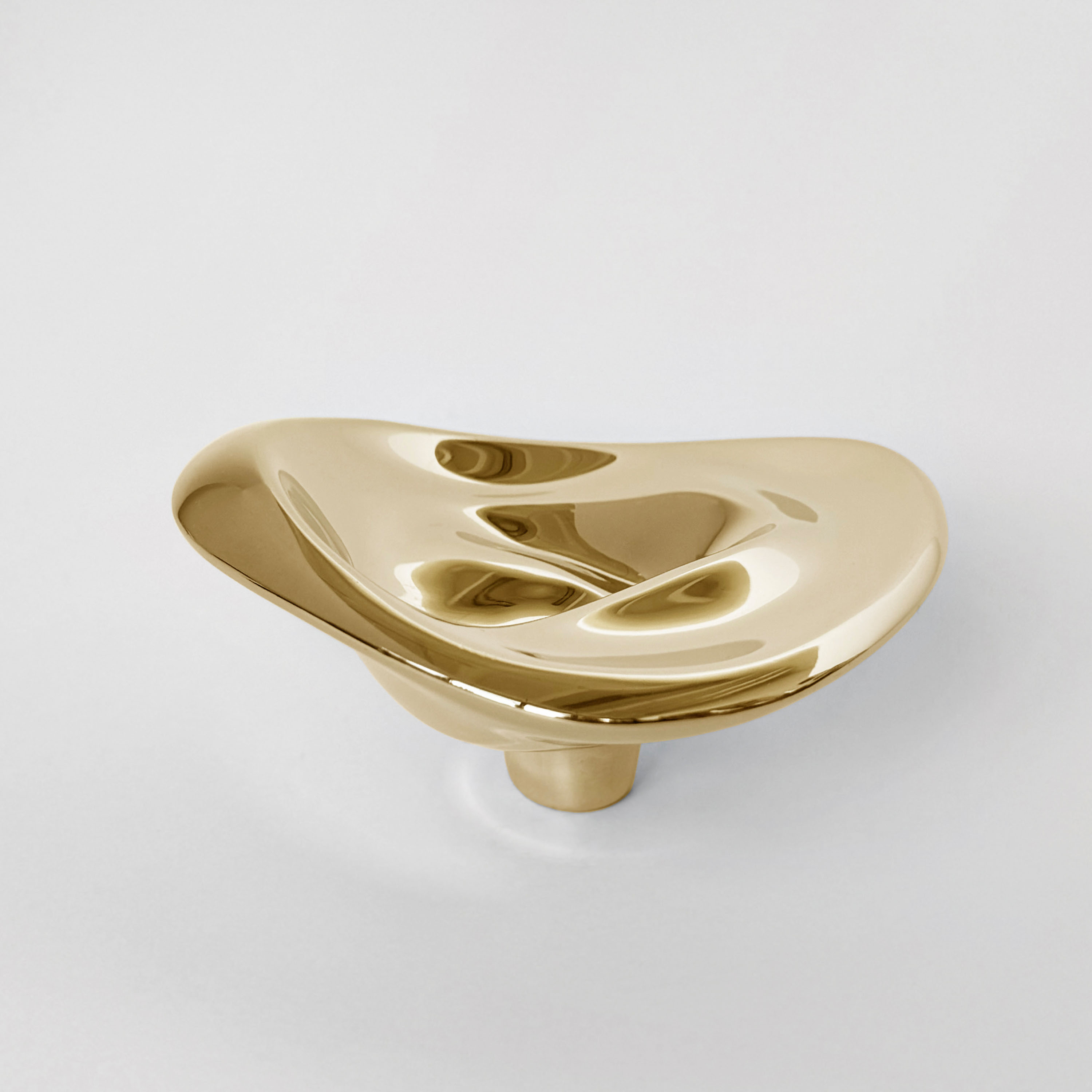 Hein Studio Ripple no. 02 Veggkrok Messing Large