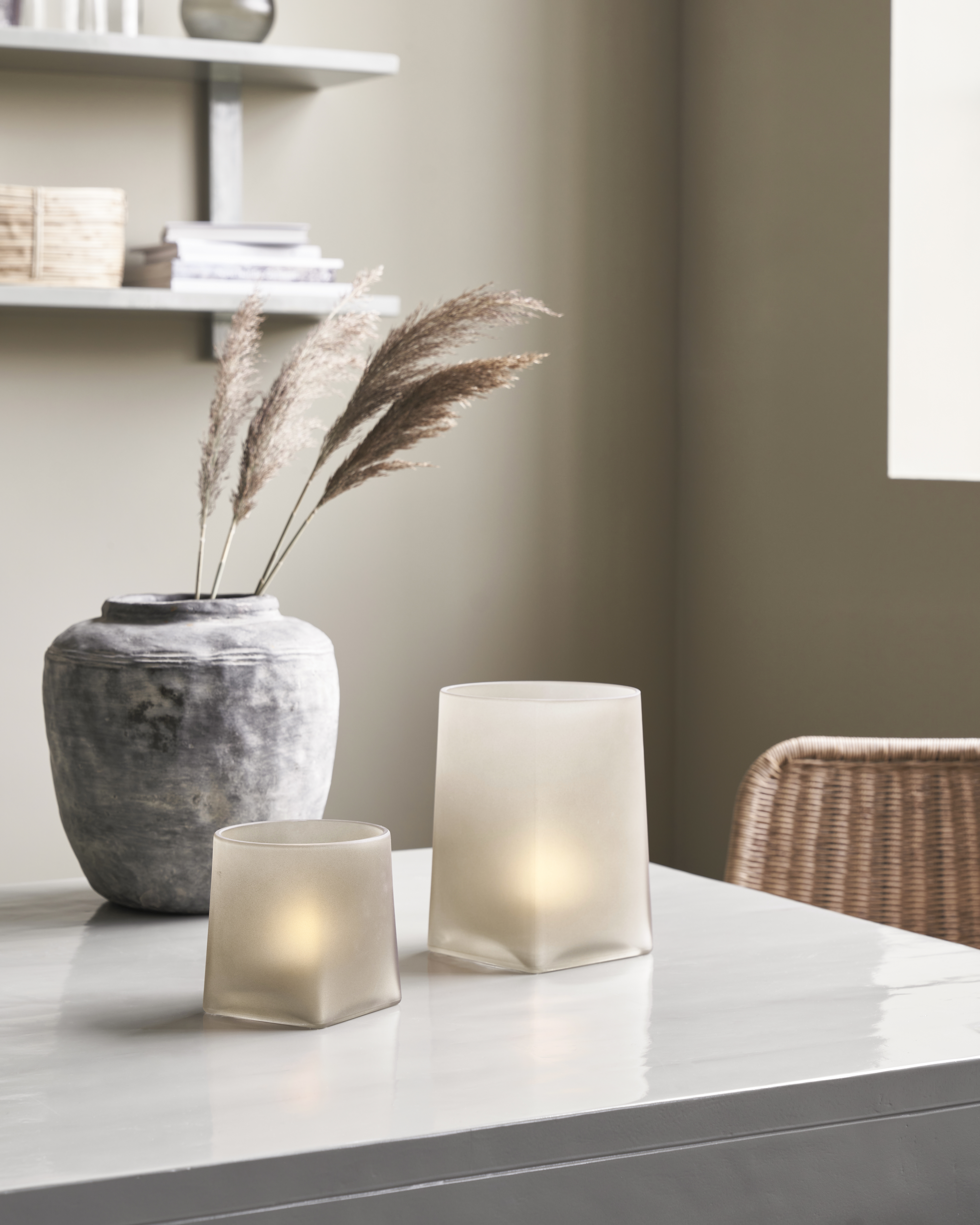 House Doctor Made Ljusstake Ljusbrun 11cm