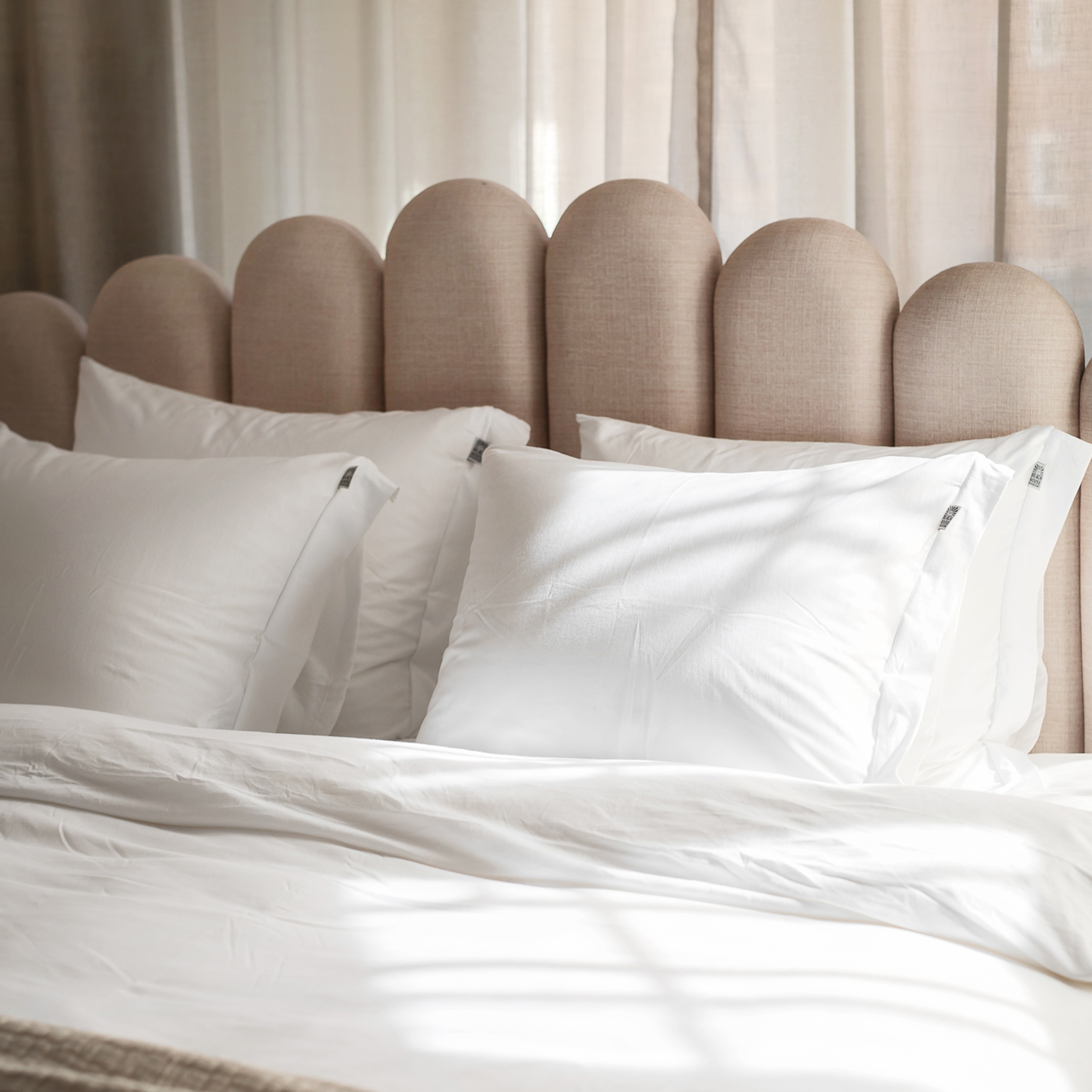 Beach House Company Plain Påslakan White Enkel