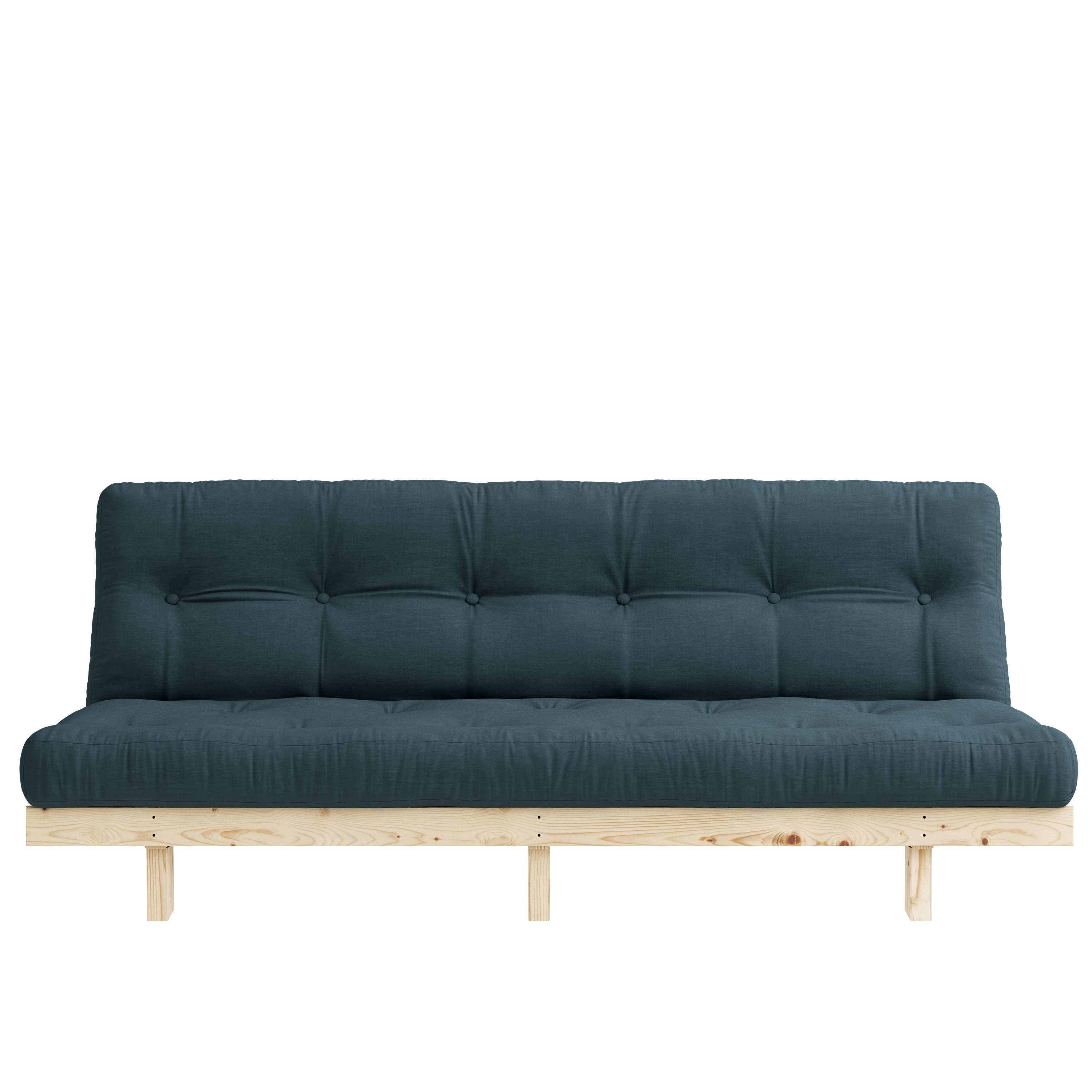Karup Design Lean Raw Sovesofa Petrol Blue 130x200
