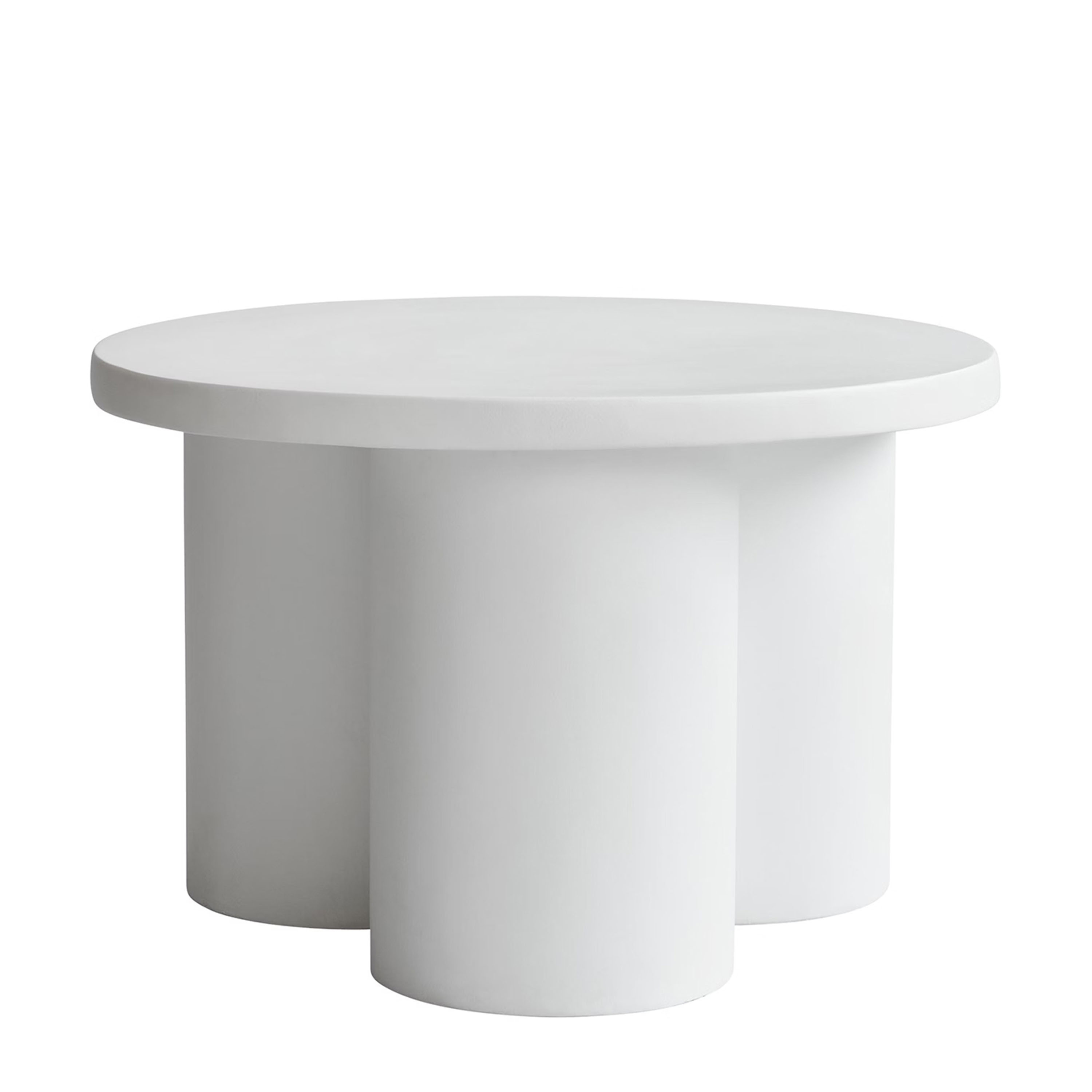 Big Foot Sidobord Bone White Low