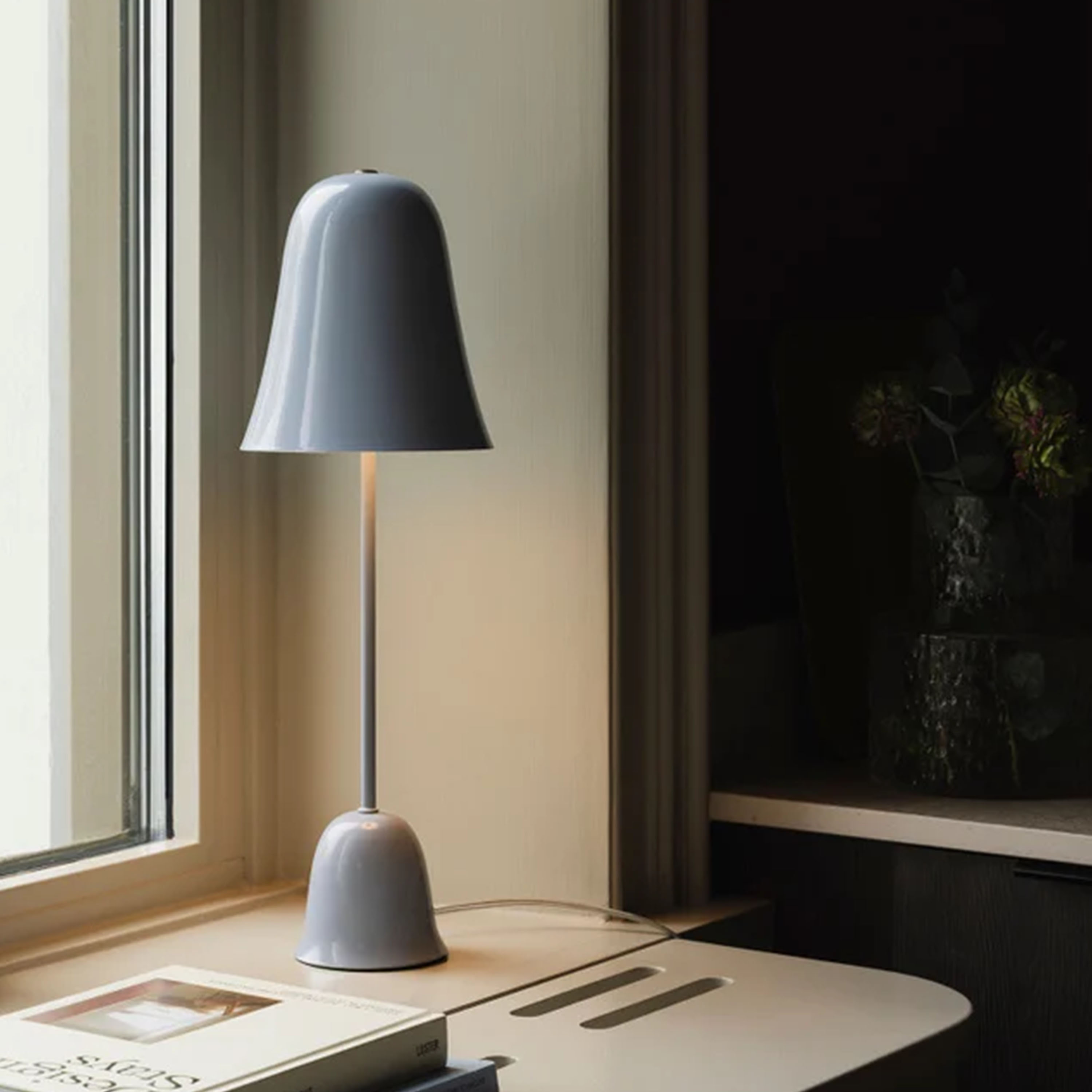 Blåklockan Table Lamp Dusty Blue 50 cm