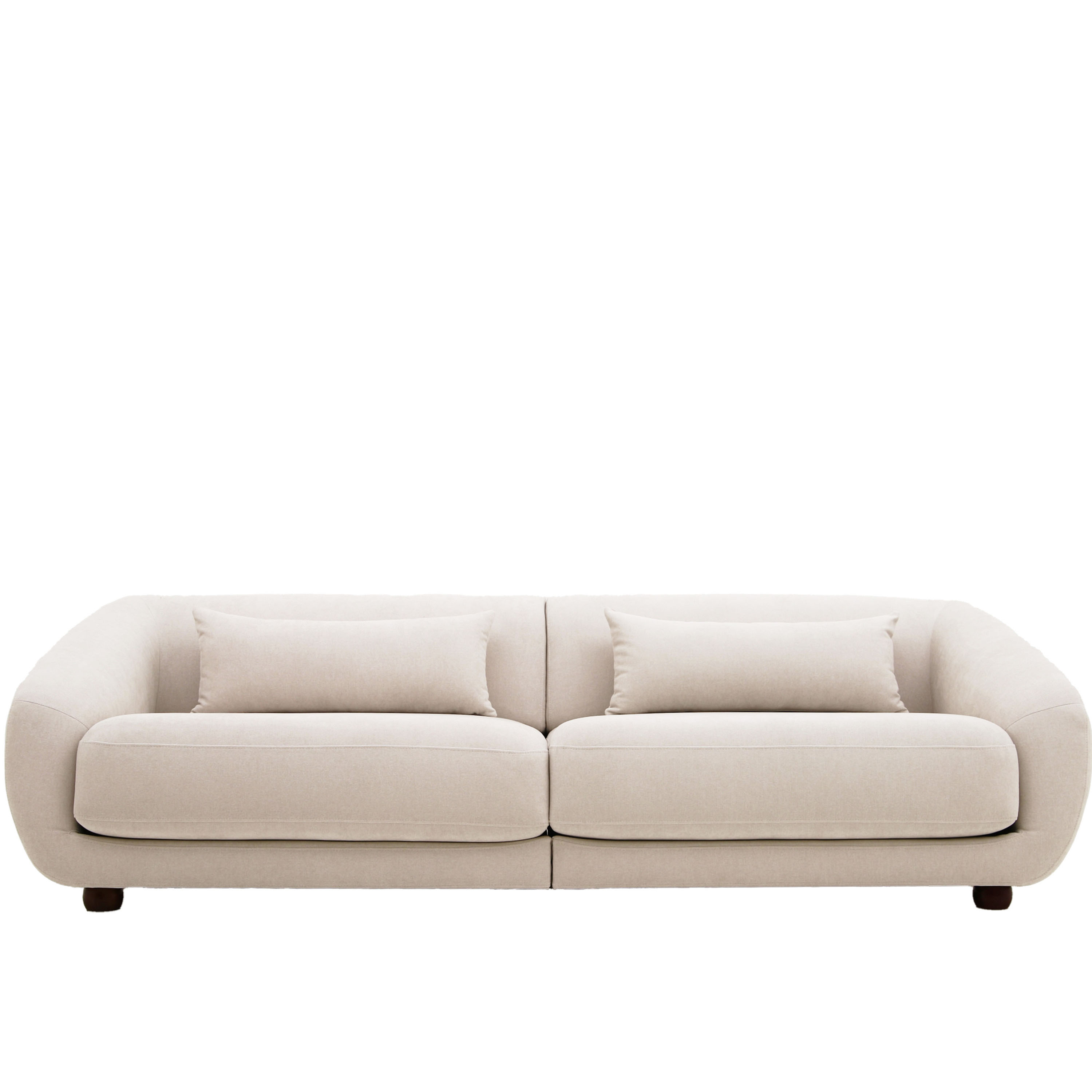 Alba 3-Sitzer Sofa Beige 258cm