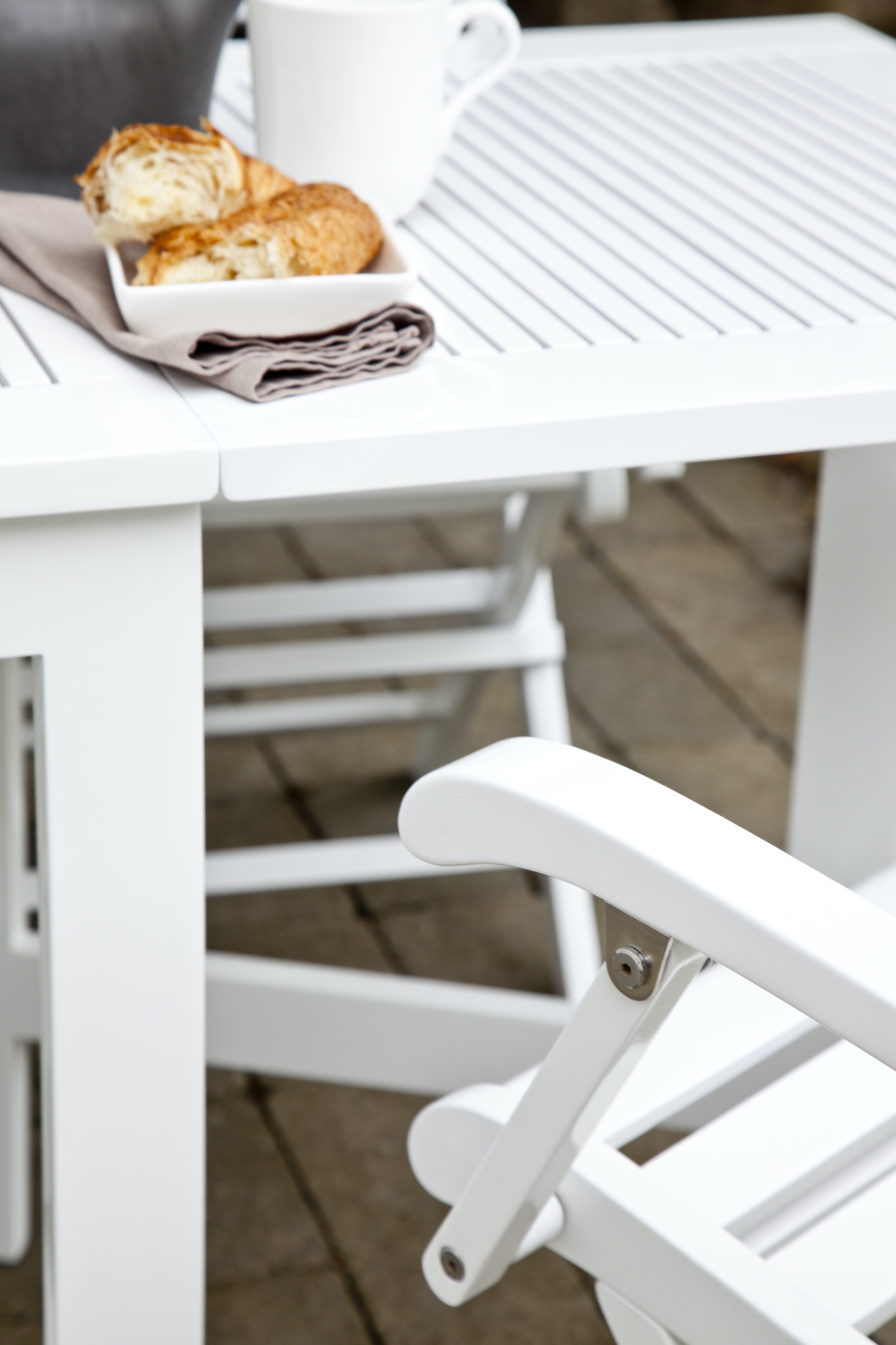 Cinas Butterfly Balkongbord White 130cm