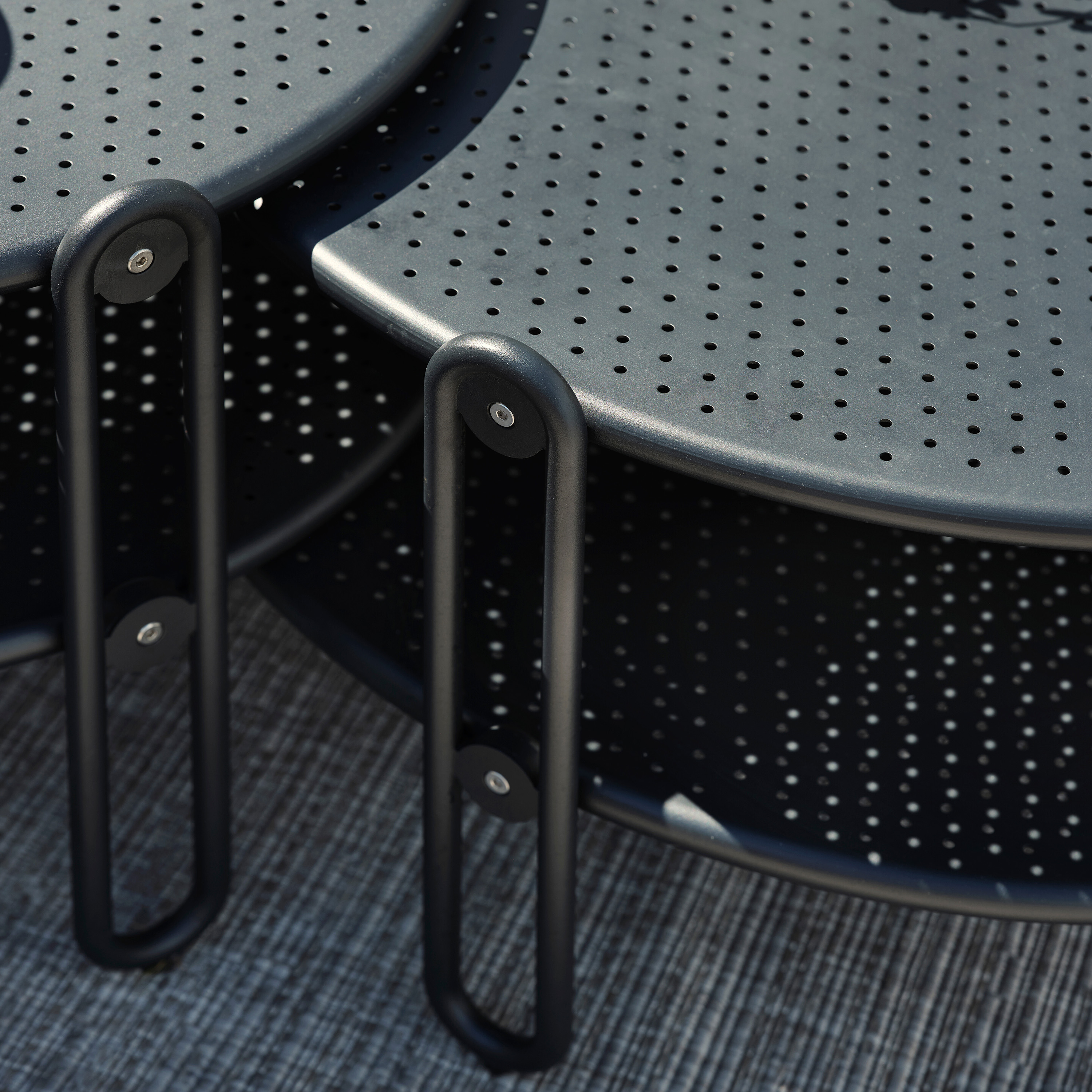 Brafab Blixt Soffbord Svart 65x42