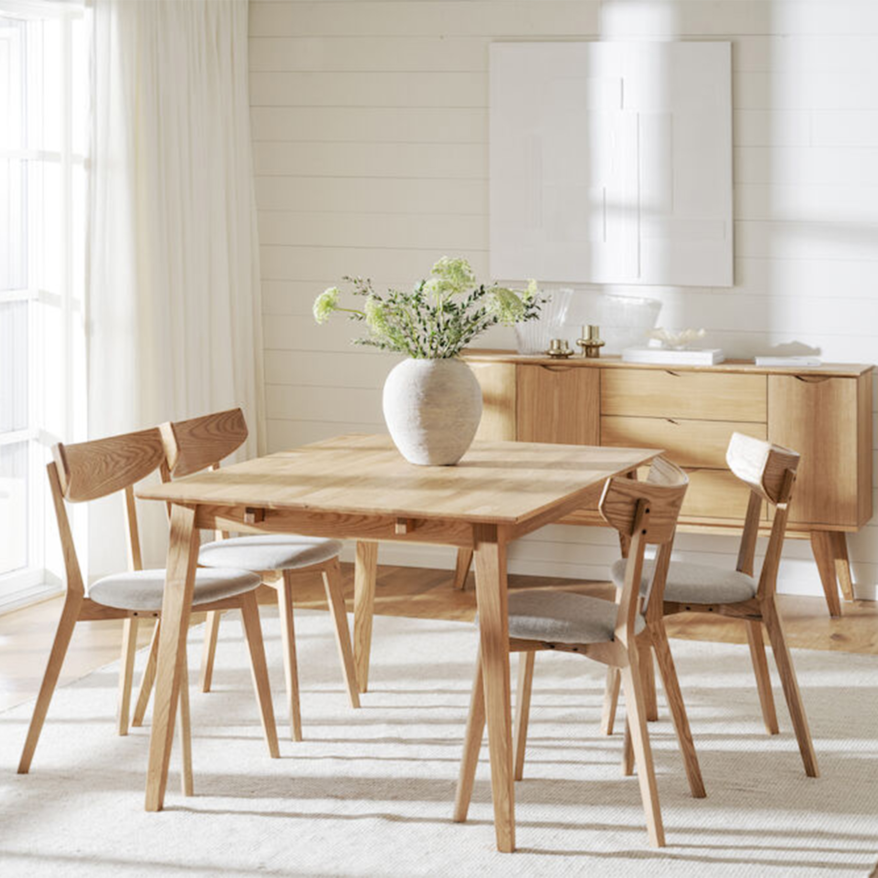 Rowico Home Ami Matstol Ek/Grå